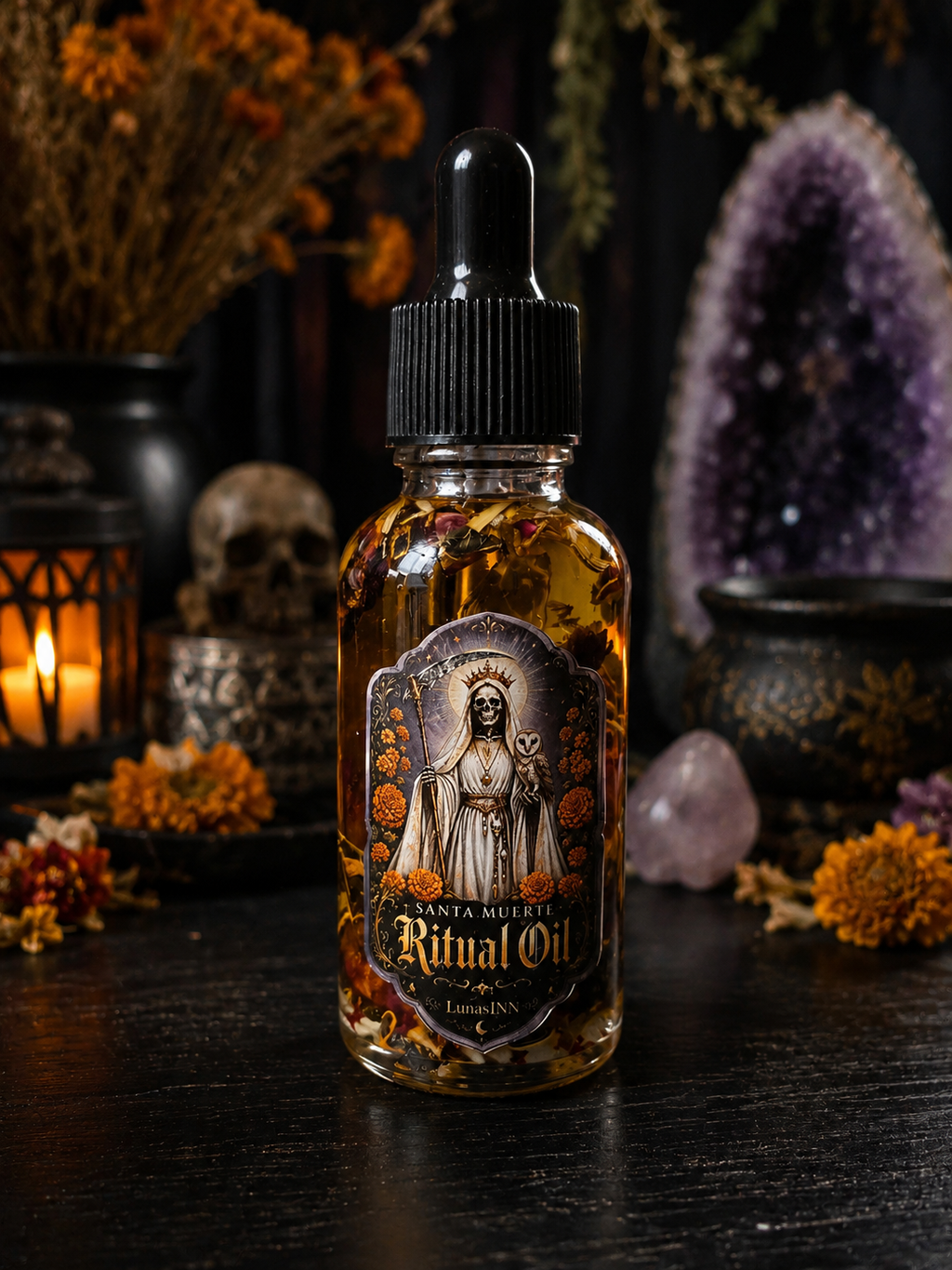 Santa Muerte Ritual Oil - 1oz