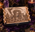 Santa Muerte Handmade Devotional Box | Blessed & Charged on Santísima’s Altar