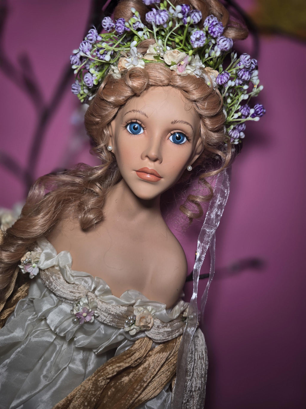Estell Pleiadian Starseed Haunted Doll - Third Eye Activation, Geometry, Spiritual Awakening, Higher Consciousness Frequency - LunasINN