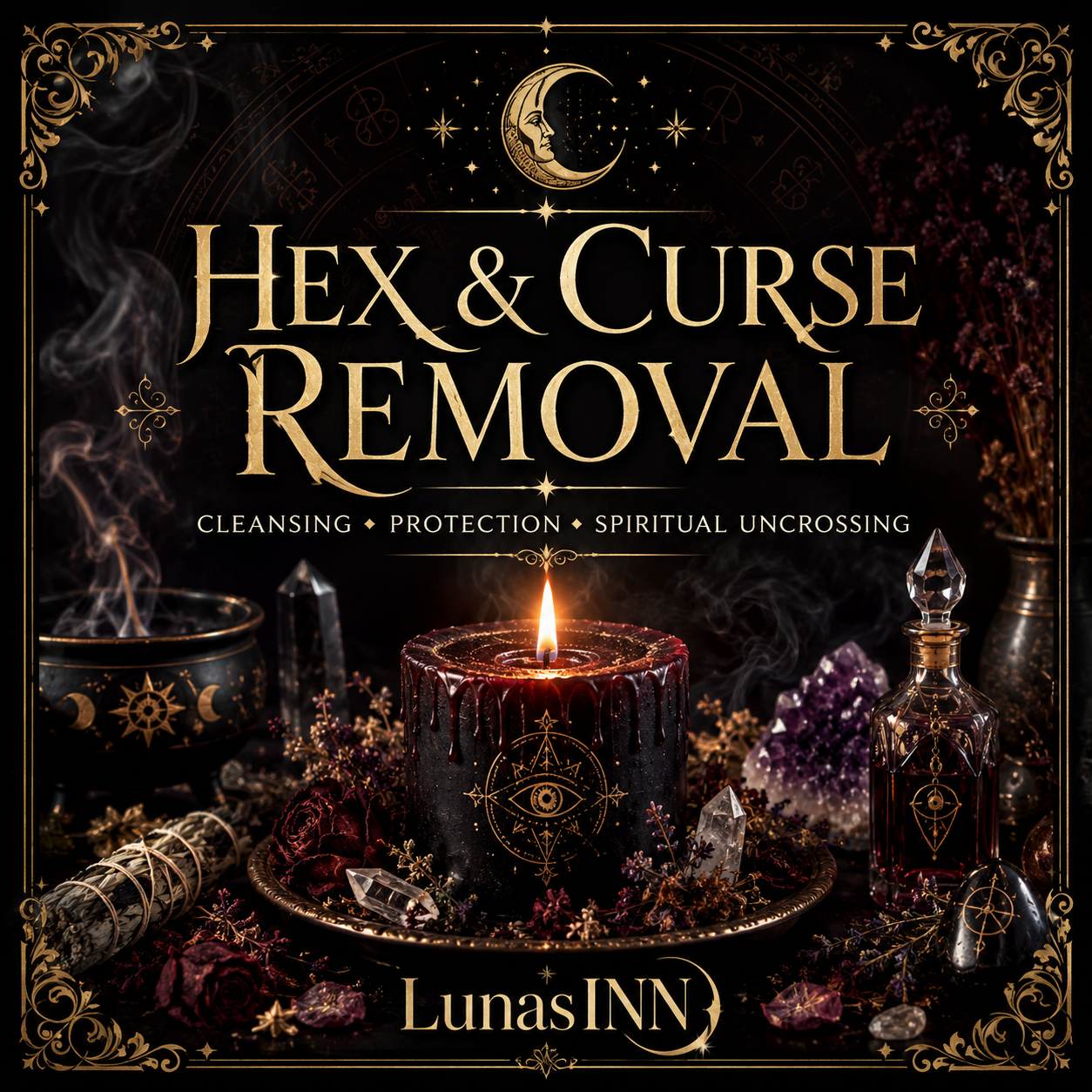 Curse, Hex, Evil Eye & Jinx Removal Service - Negative Energy Removal