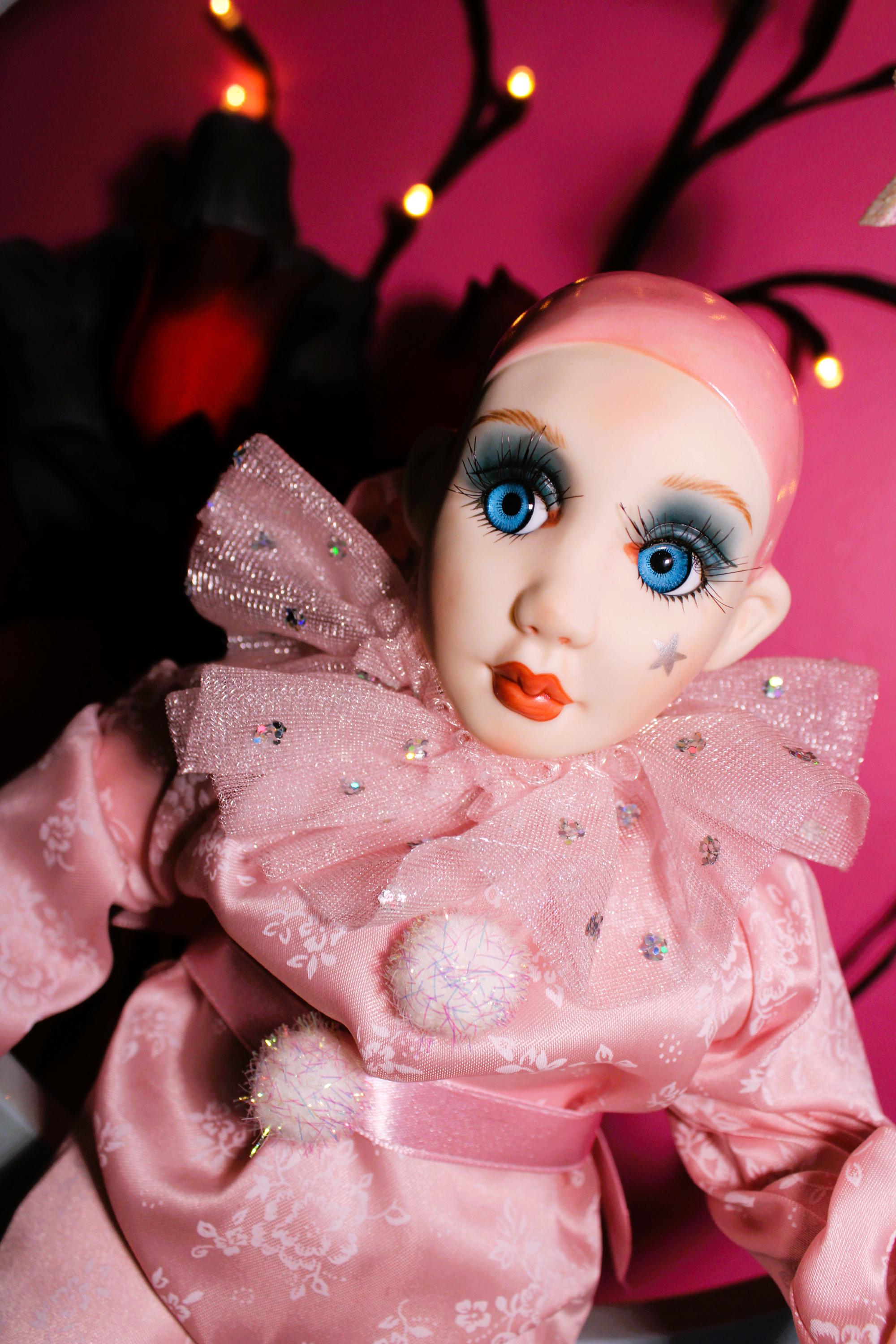 Luna Moon Fae Haunted Doll - Dreams, Intuitive Downloads, Lunar Cycles, Stars, Night sky, Curious, Bubbly energy, Positive - LunasINN