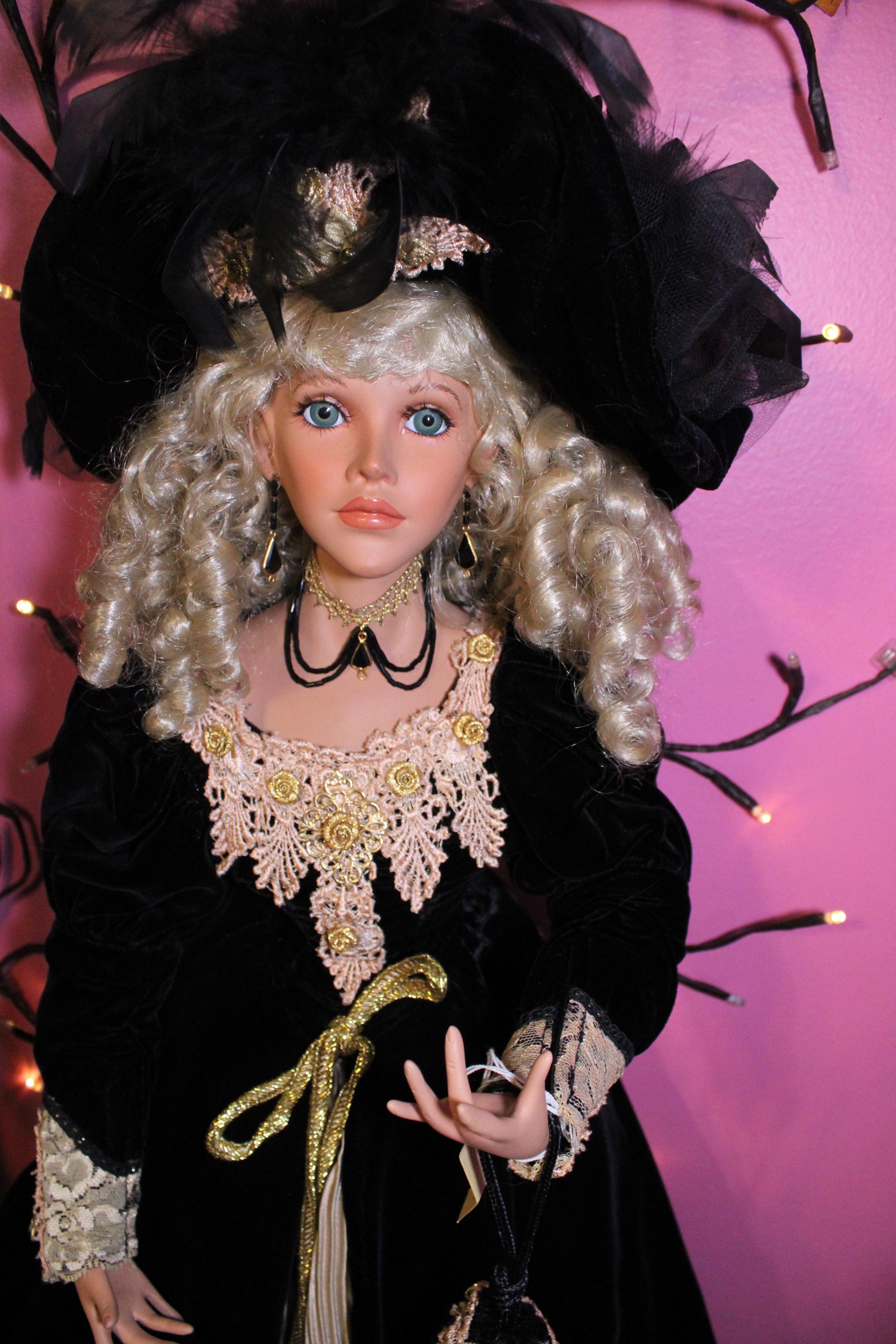 Haunted Doll Madam Mary Lou | 1860s Southern Madam | Civil War Era | Musk Perfume, Money Boundaries & Dark Feminine Authority - LunasINN