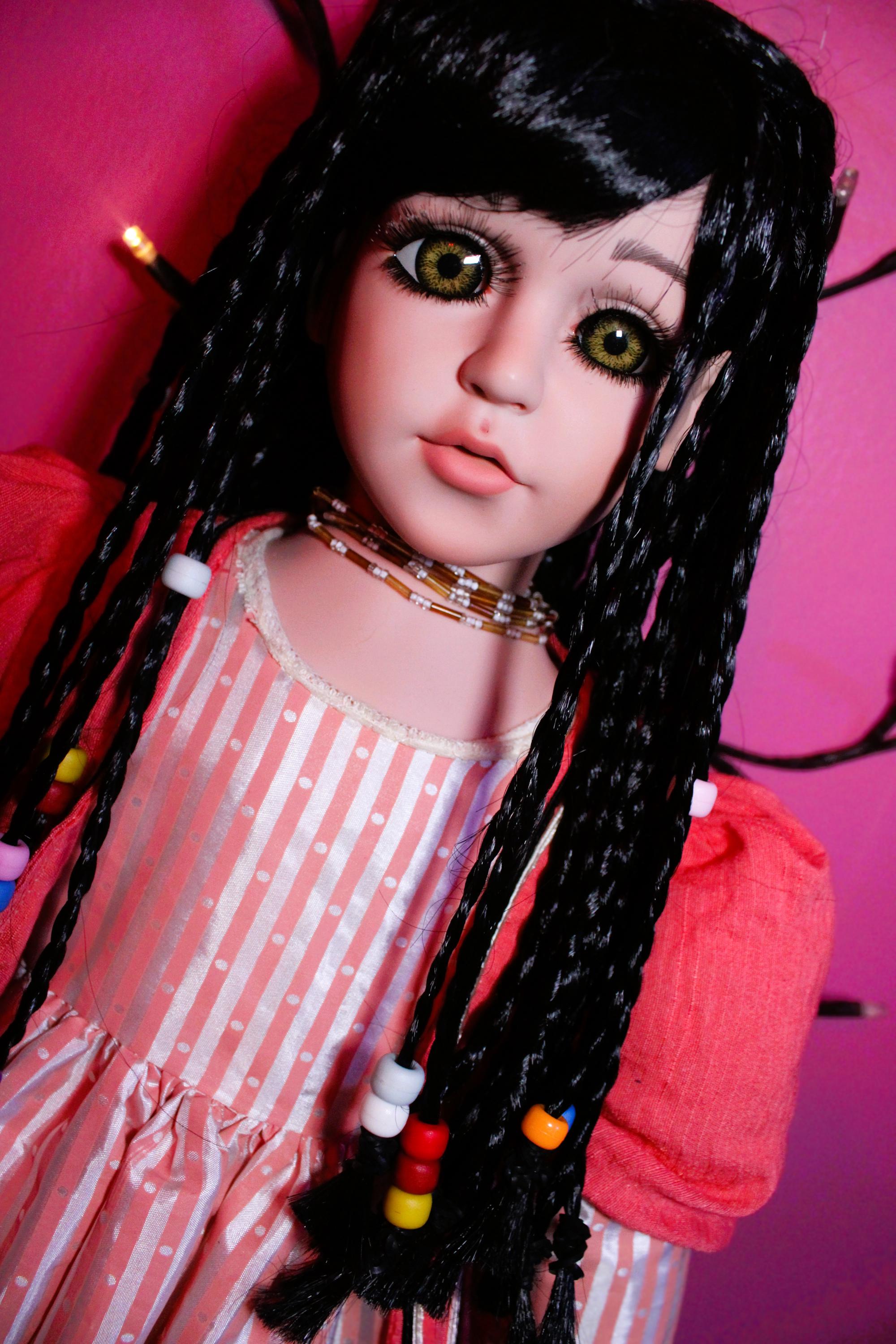 Vaelune Lycan Spirit Haunted Doll - protective, lunar attunement, guidance, guardian, intuition, awareness, boundaries - LunasINN
