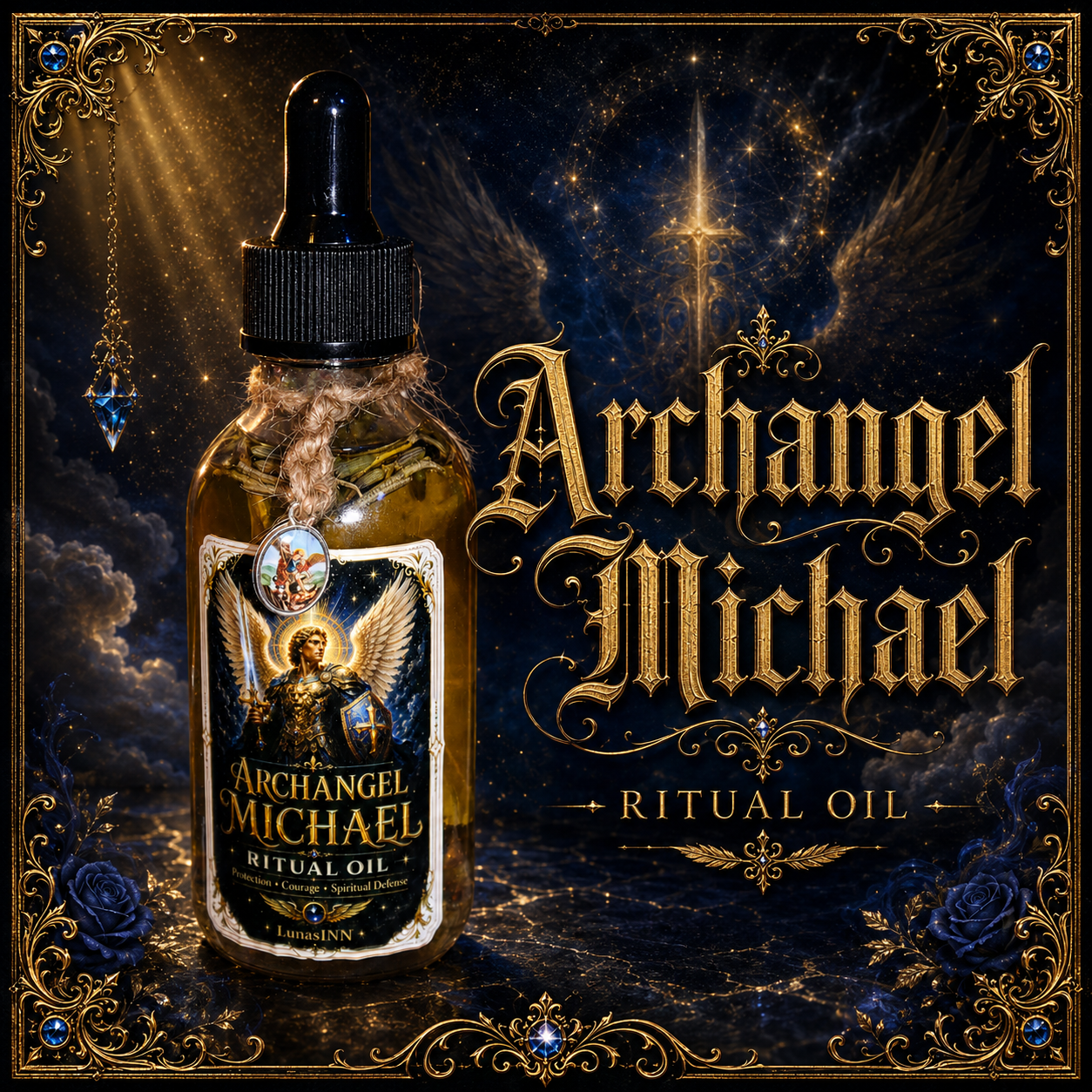 Archangel Michael Protection Oil - Ritual Oil - LunasINN