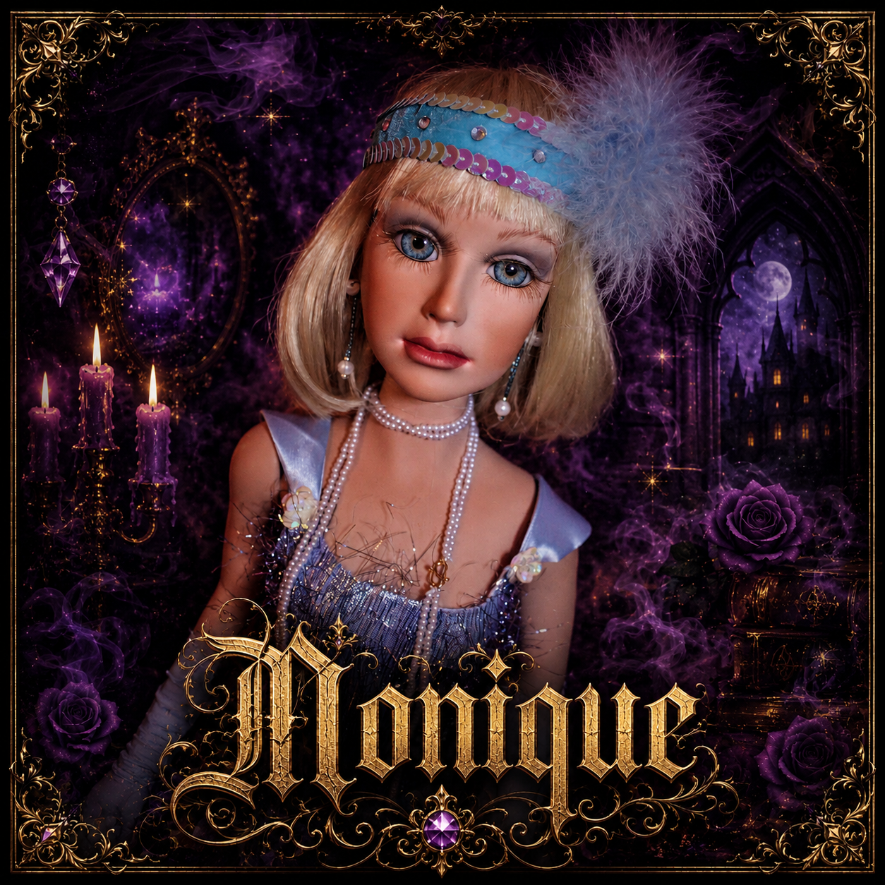 Monique the showgirl Haunted Doll - LunasINN