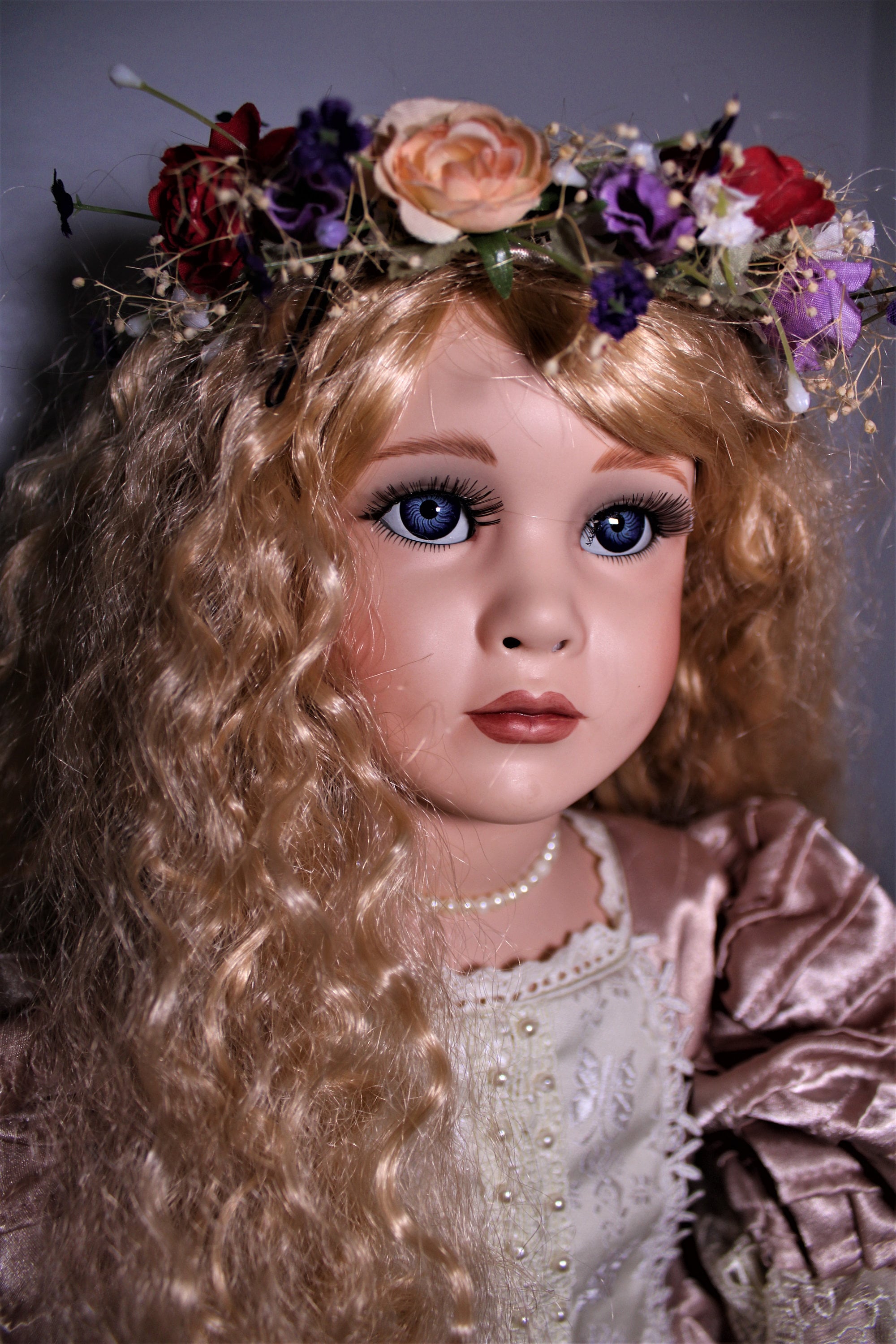 Sylvanas the High Elf haunted doll - Positive energy - Guardian of the flowers and forrest, mystical arts, wisdom, harmony - LunasINN