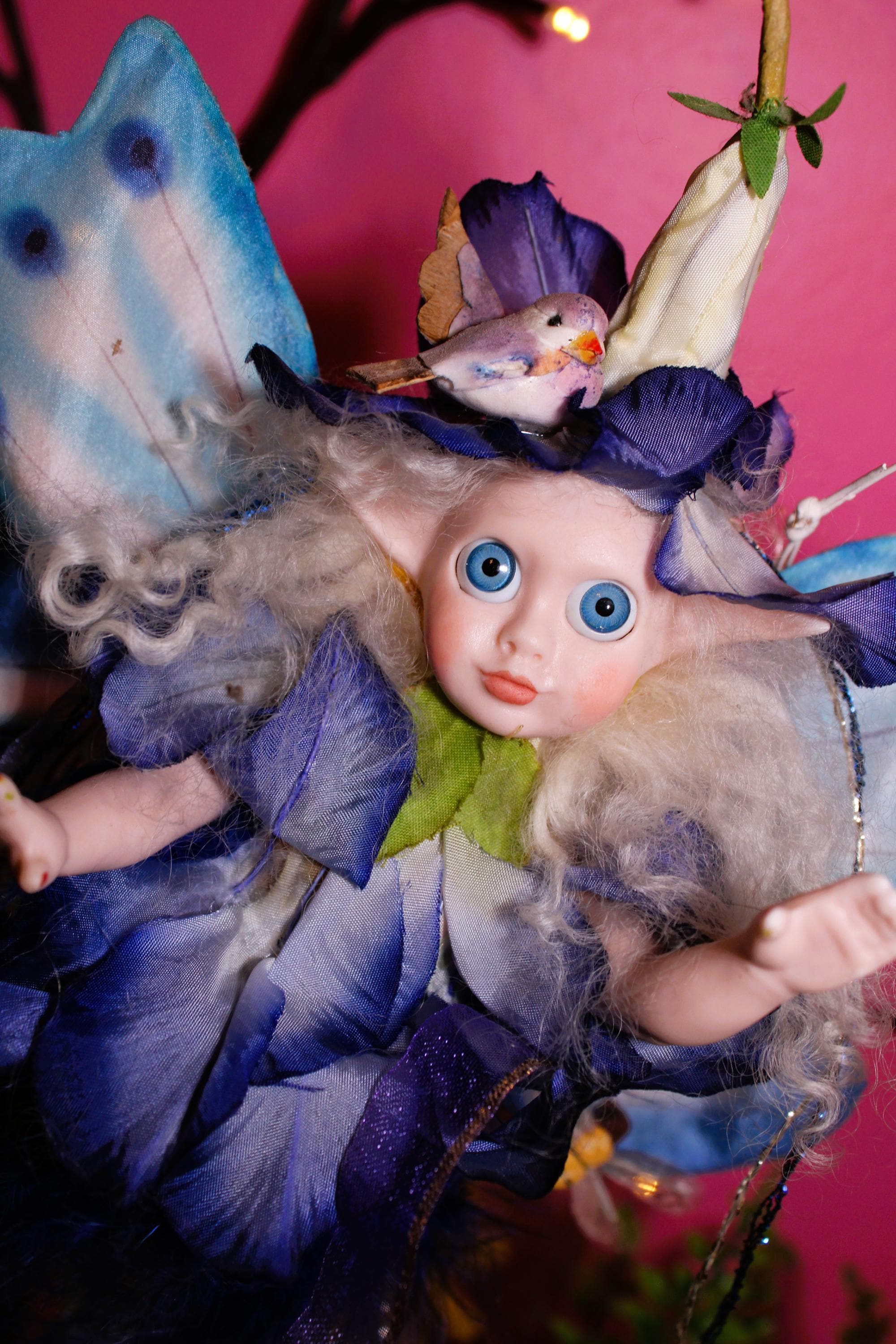 Willu the water fae Haunted Doll - soul healer, emotional release, spiritual rebirth, chakra alignment, healing, creativity - LunasINN