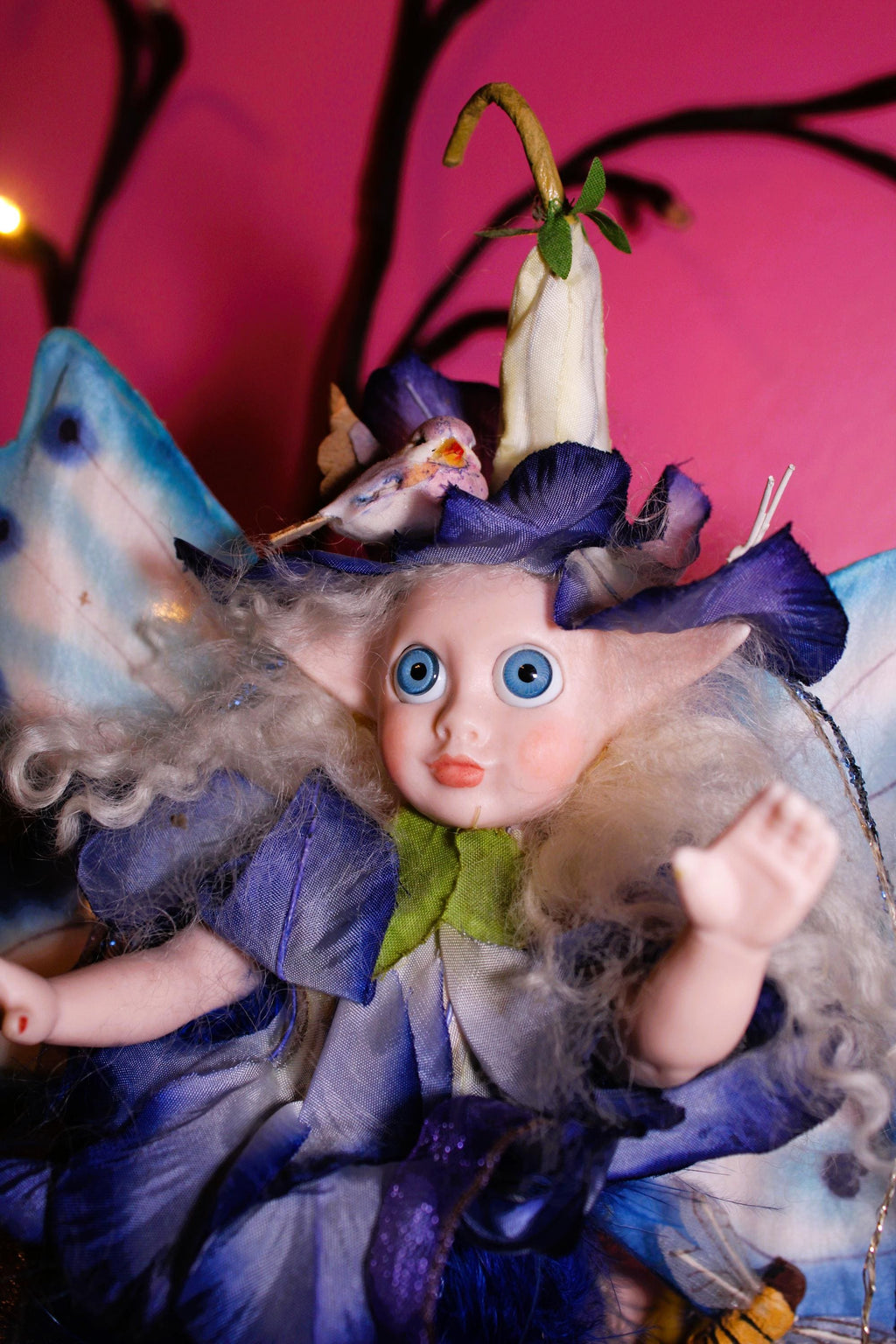 Willu the water fae Haunted Doll - soul healer, emotional release, spiritual rebirth, chakra alignment, healing, creativity - LunasINN