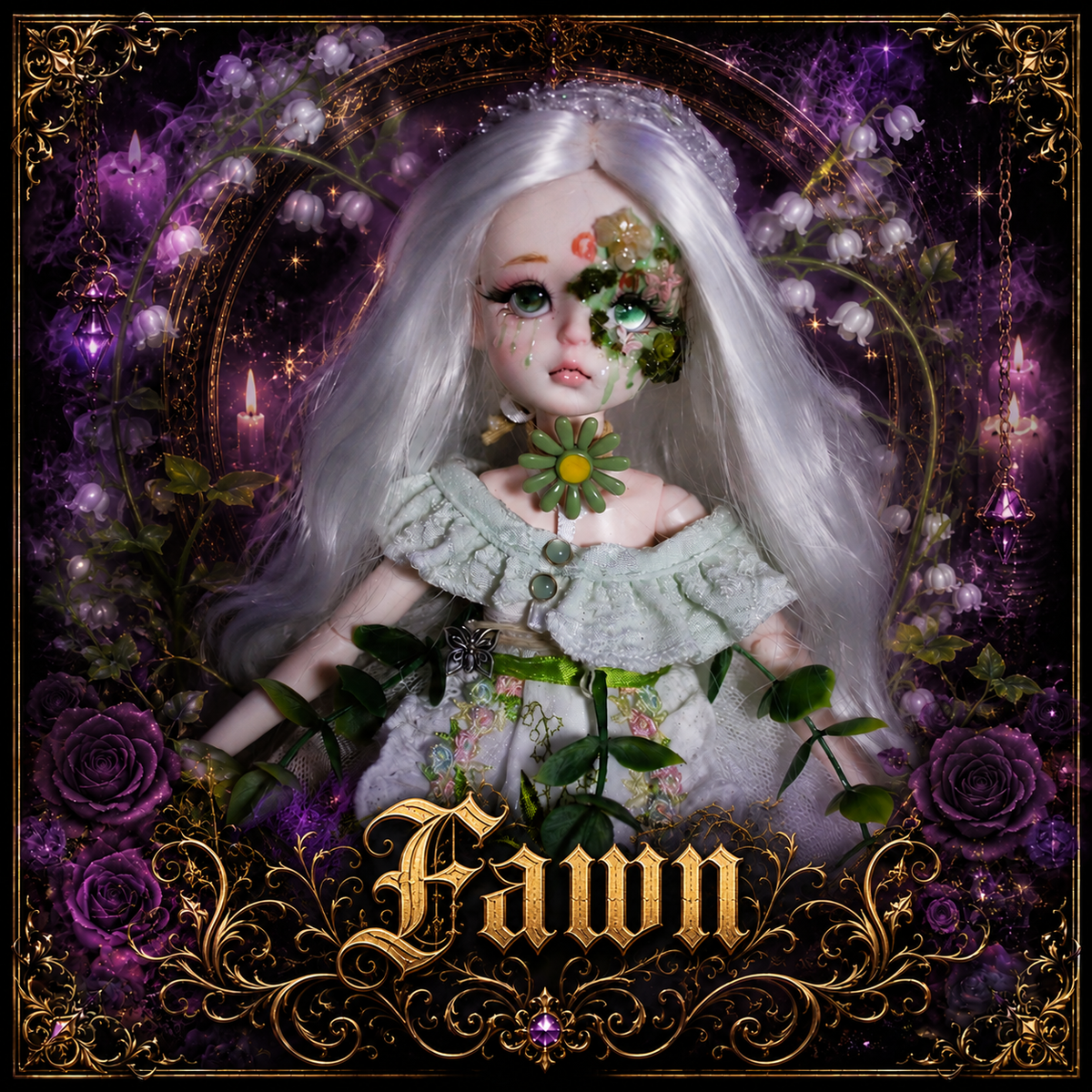 Haunted Doll - Fawn Forest Fae - Gentle, Earthy, Enchanting, Playful, Protective & Deeply Connected to Nature - LunasINN