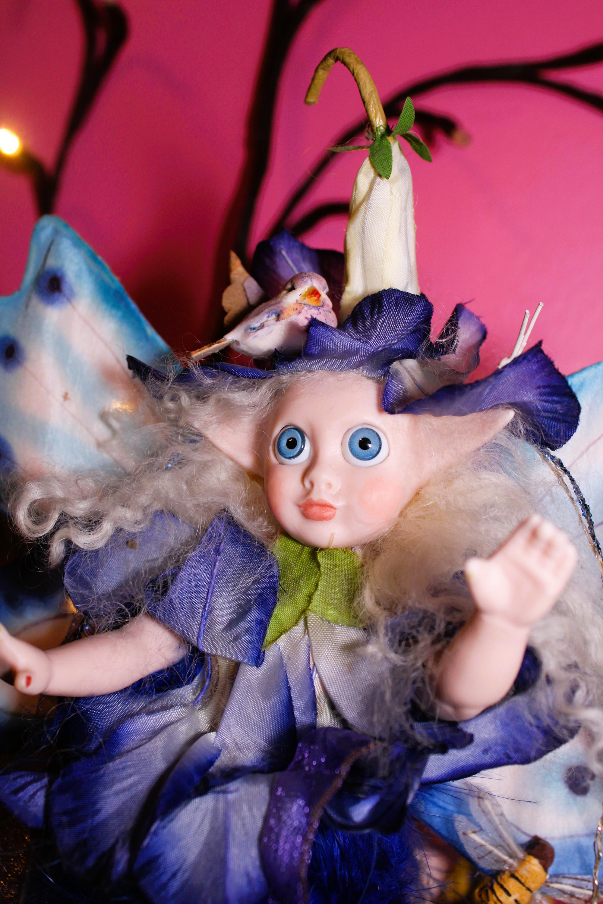 Willu the water fae Haunted Doll - soul healer, emotional release, spiritual rebirth, chakra alignment, healing, creativity - LunasINN