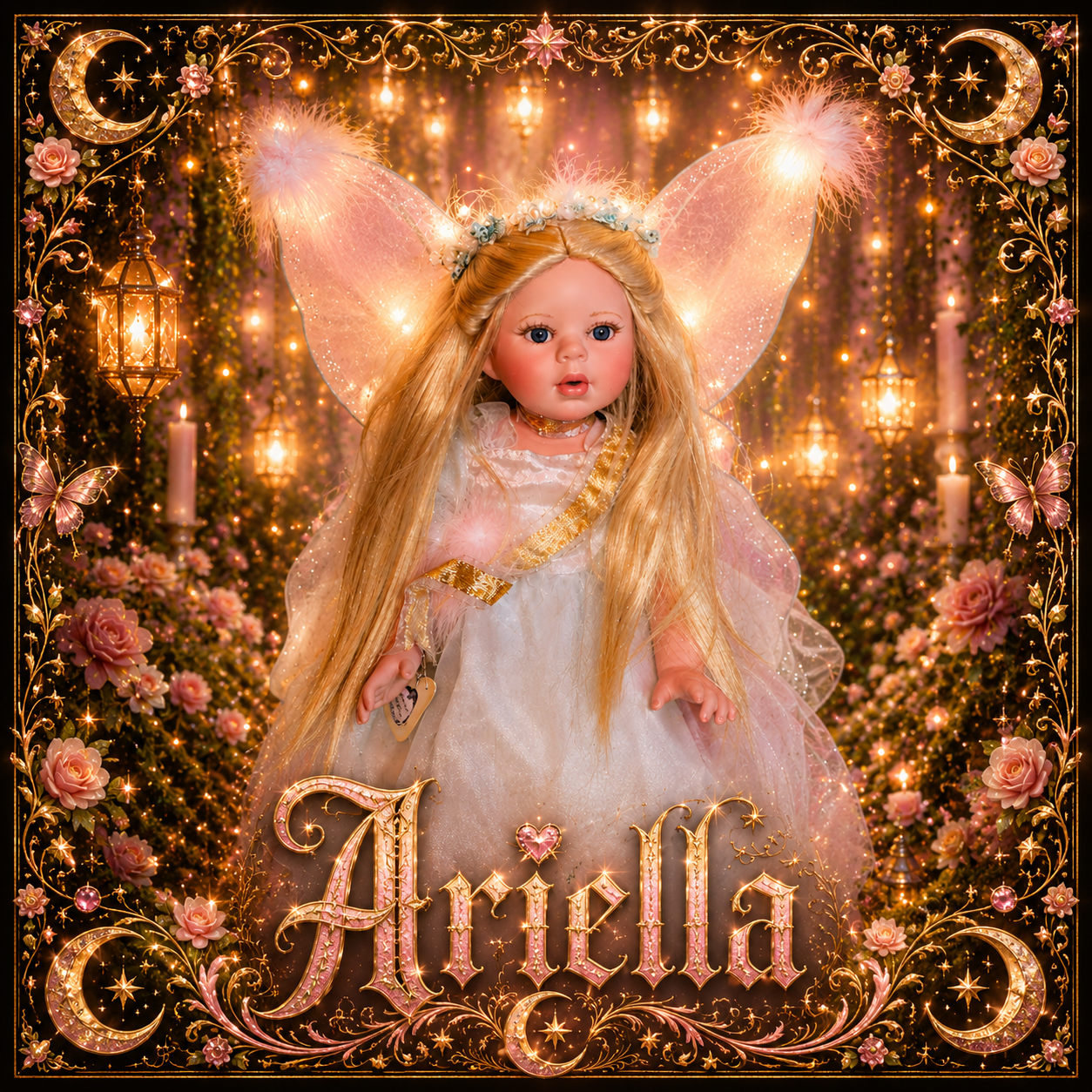 Ariella Light Fae Haunted Doll - Peaceful Energy, Guardian, Radiance, Healing, Balance - LunasINN