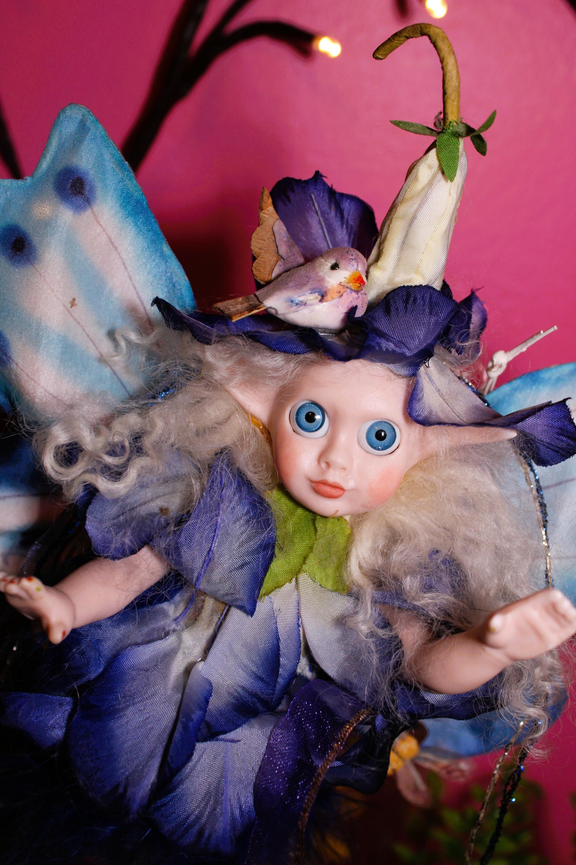 Willu the water fae Haunted Doll - soul healer, emotional release, spiritual rebirth, chakra alignment, healing, creativity - LunasINN