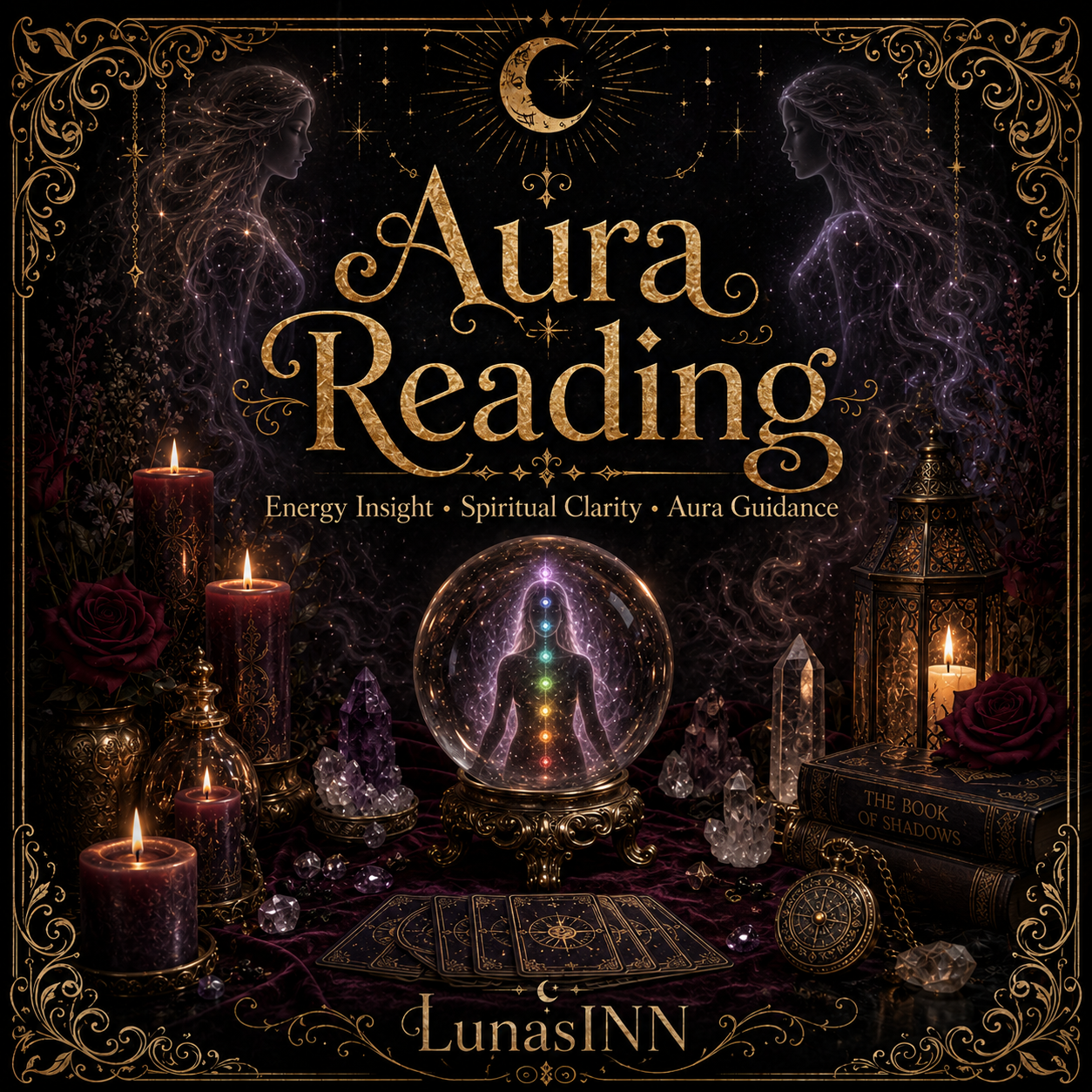 Aura Reading - Deep Energy Field Insight & Spiritual Guidance - LunasINN