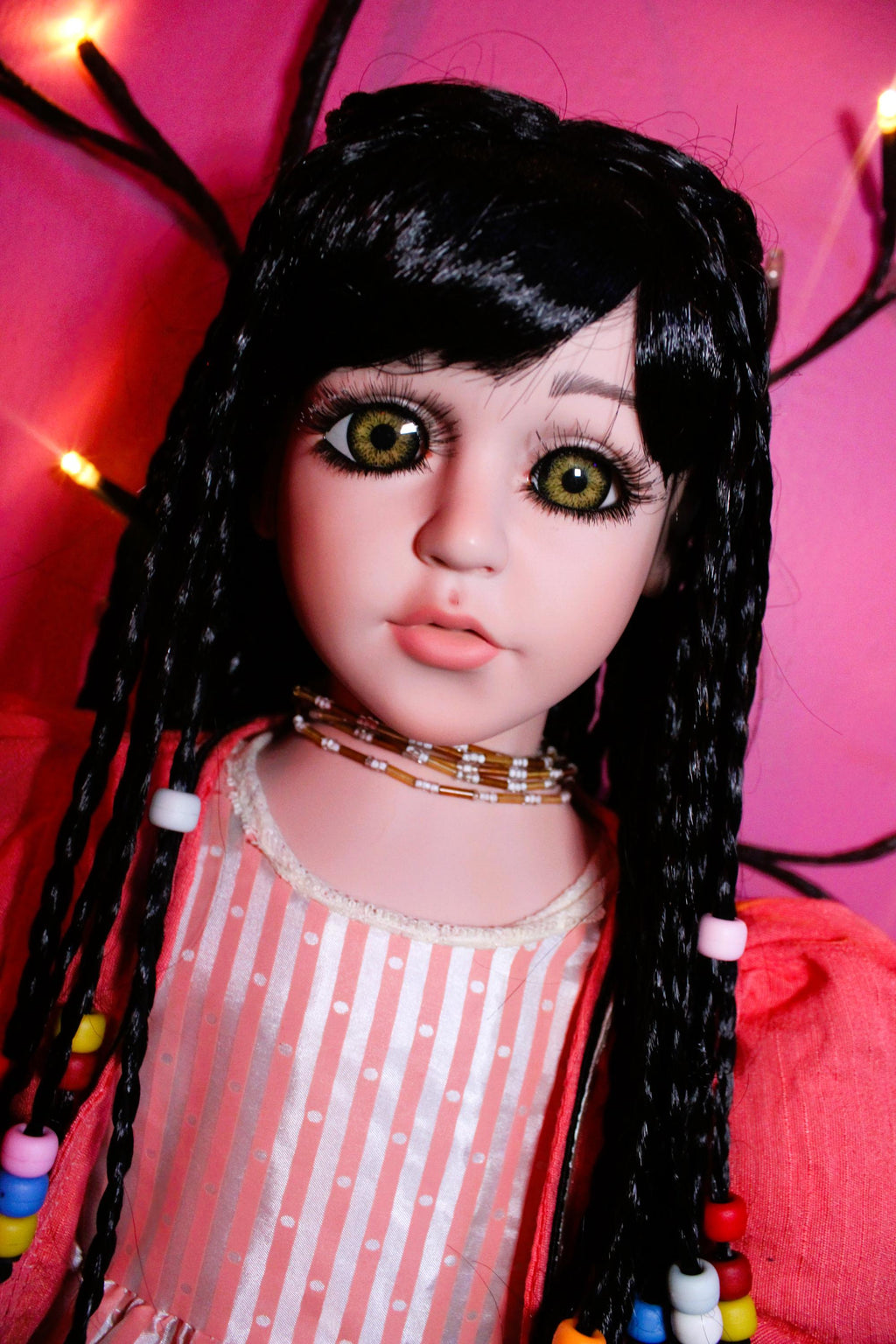 Vaelune Lycan Spirit Haunted Doll - protective, lunar attunement, guidance, guardian, intuition, awareness, boundaries - LunasINN