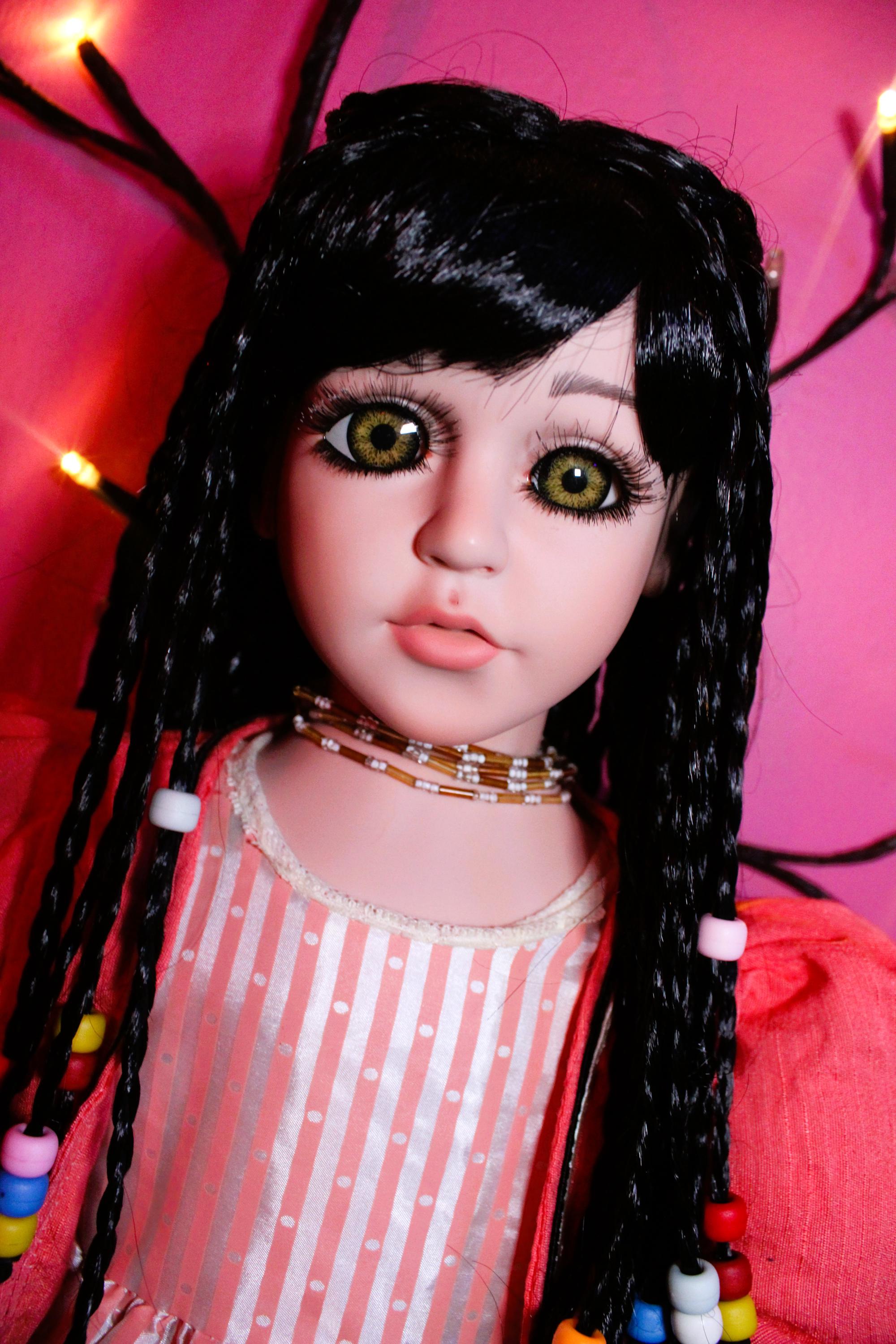 Vaelune Lycan Spirit Haunted Doll - protective, lunar attunement, guidance, guardian, intuition, awareness, boundaries - LunasINN