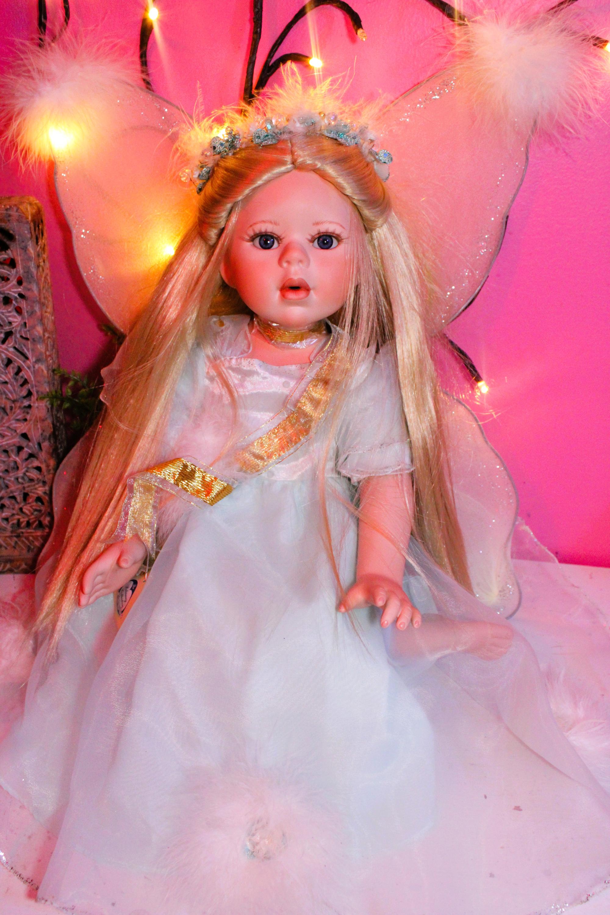 Ariella Light Fae Haunted Doll - Peaceful Energy, Guardian, Radiance, Healing, Balance - LunasINN