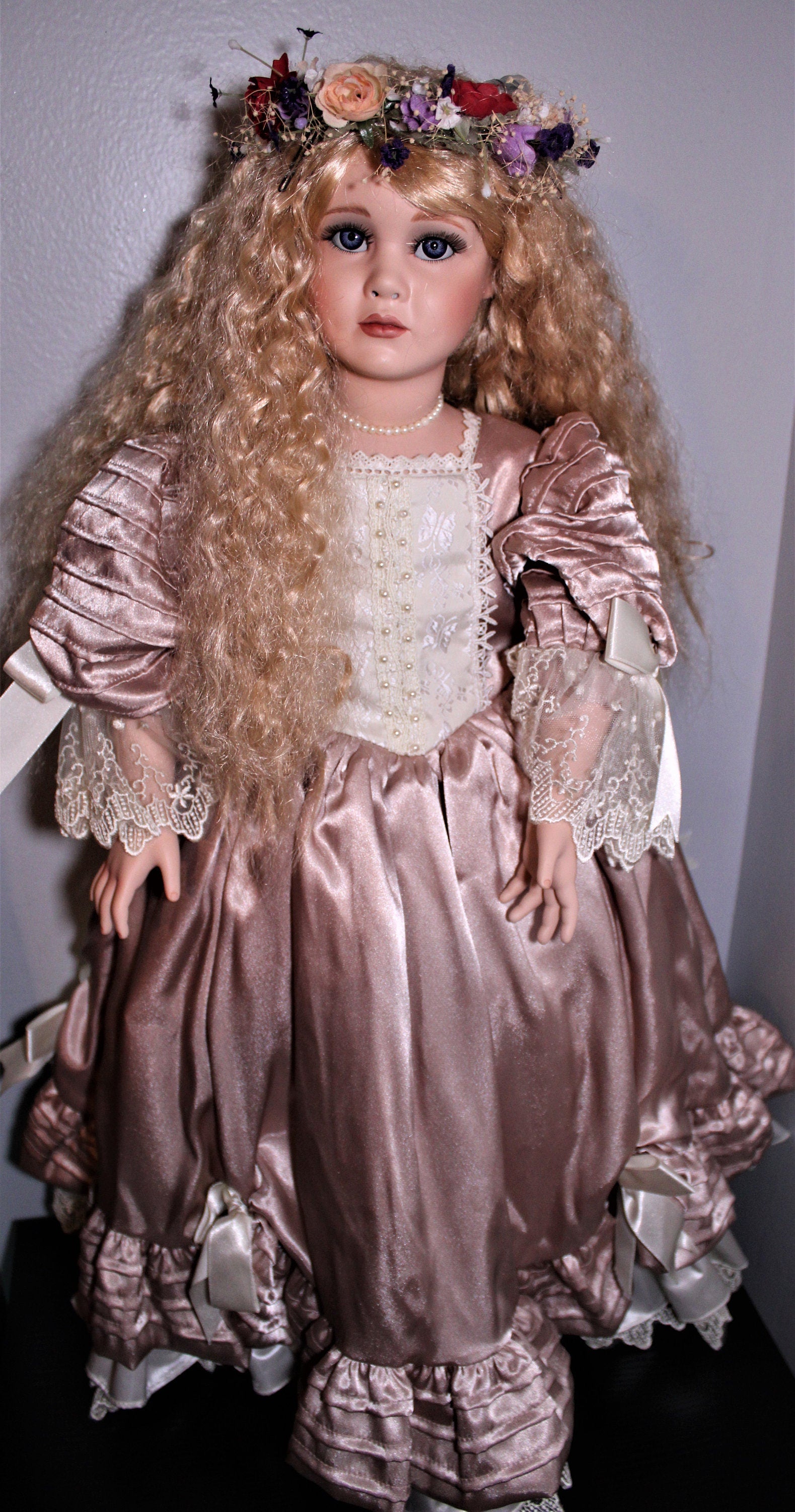 Sylvanas the High Elf haunted doll - Positive energy - Guardian of the flowers and forrest, mystical arts, wisdom, harmony - LunasINN