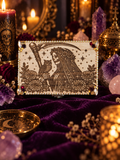 Santa Muerte Handmade Devotional Box | Blessed & Charged