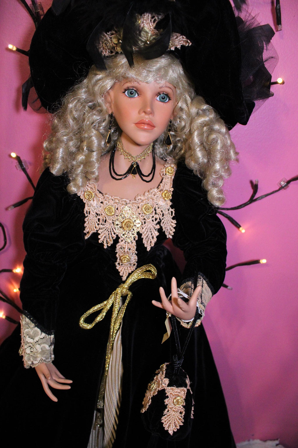 Haunted Doll Madam Mary Lou | 1860s Southern Madam | Civil War Era | Musk Perfume, Money Boundaries & Dark Feminine Authority - LunasINN