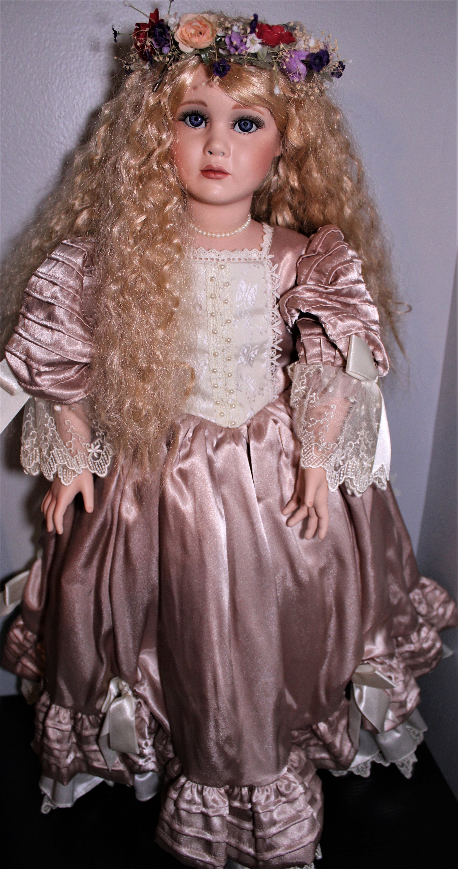 Sylvanas the High Elf haunted doll - Positive energy - Guardian of the flowers and forrest, mystical arts, wisdom, harmony - LunasINN