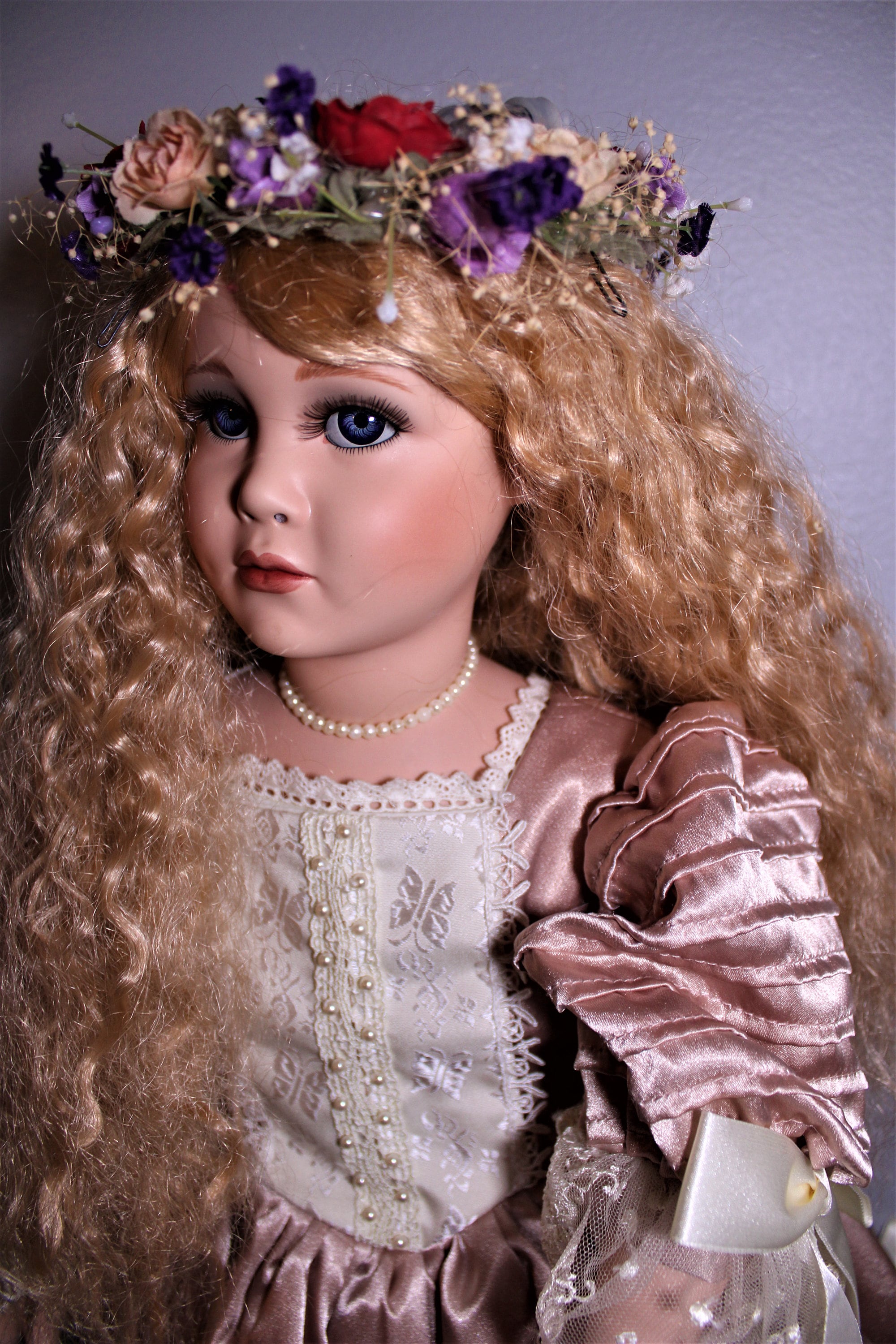 Sylvanas the High Elf haunted doll - Positive energy - Guardian of the flowers and forrest, mystical arts, wisdom, harmony - LunasINN