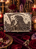 Santa Muerte Handmade Devotional Box | Blessed & Charged