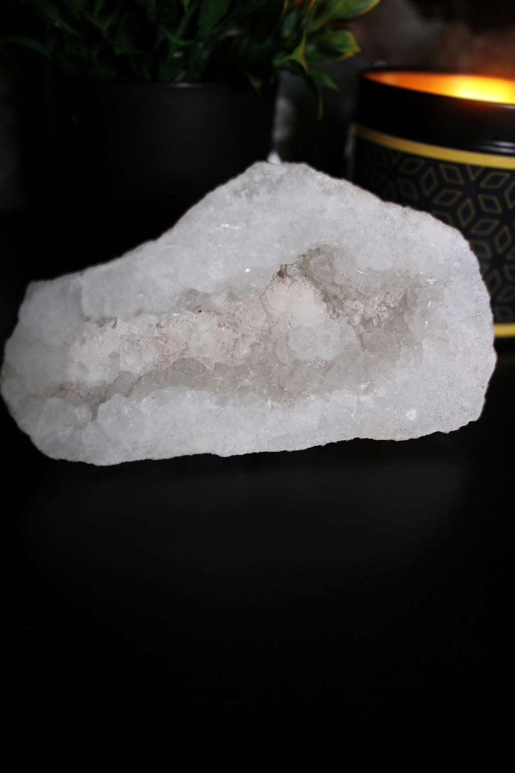 Natural Clear Quartz Druzy Cluster - LunasINN