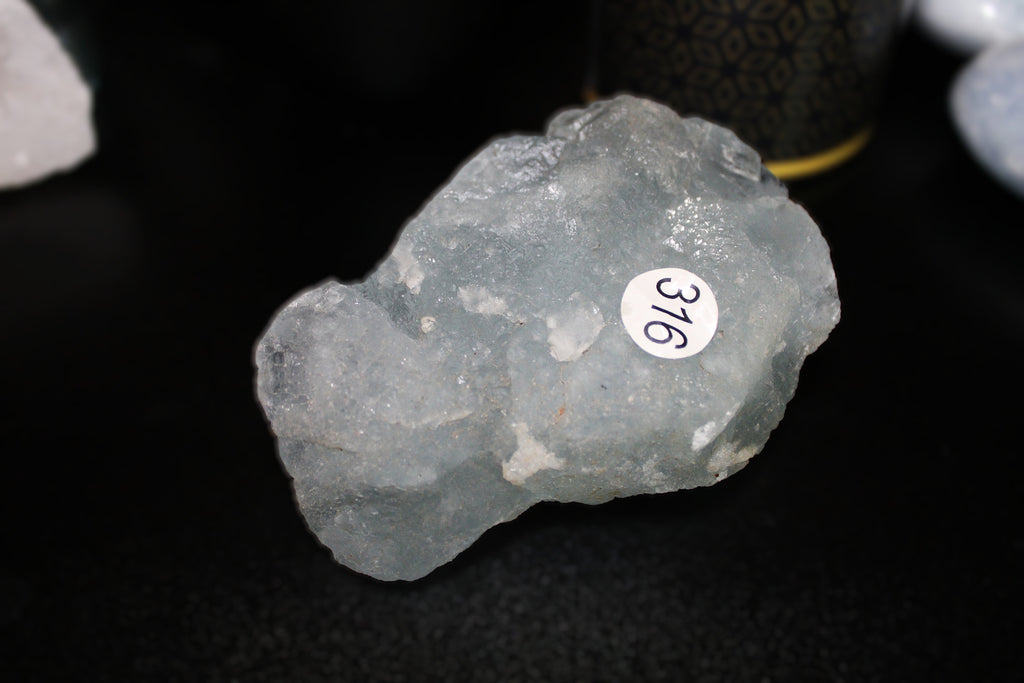 Natural Fluorite Crystal Cluster — 4.2 Inches