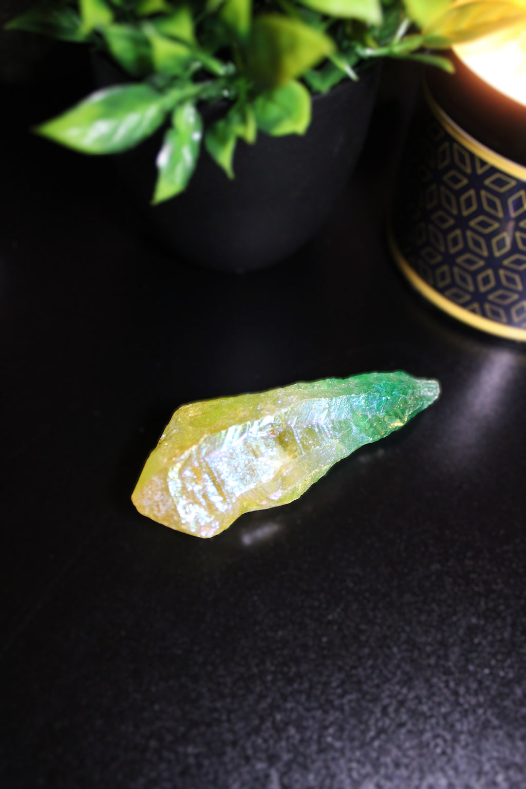 Aura Quartz Crystal — 3.1 Inches
