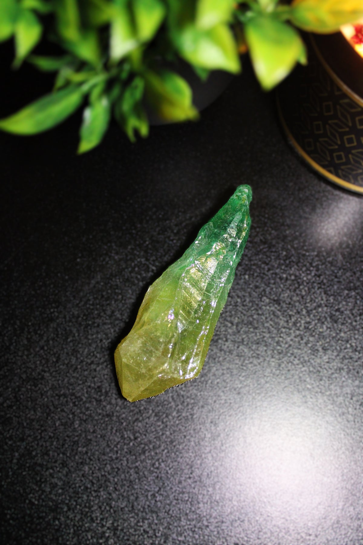 Aura Quartz Crystal — 3.1 Inches