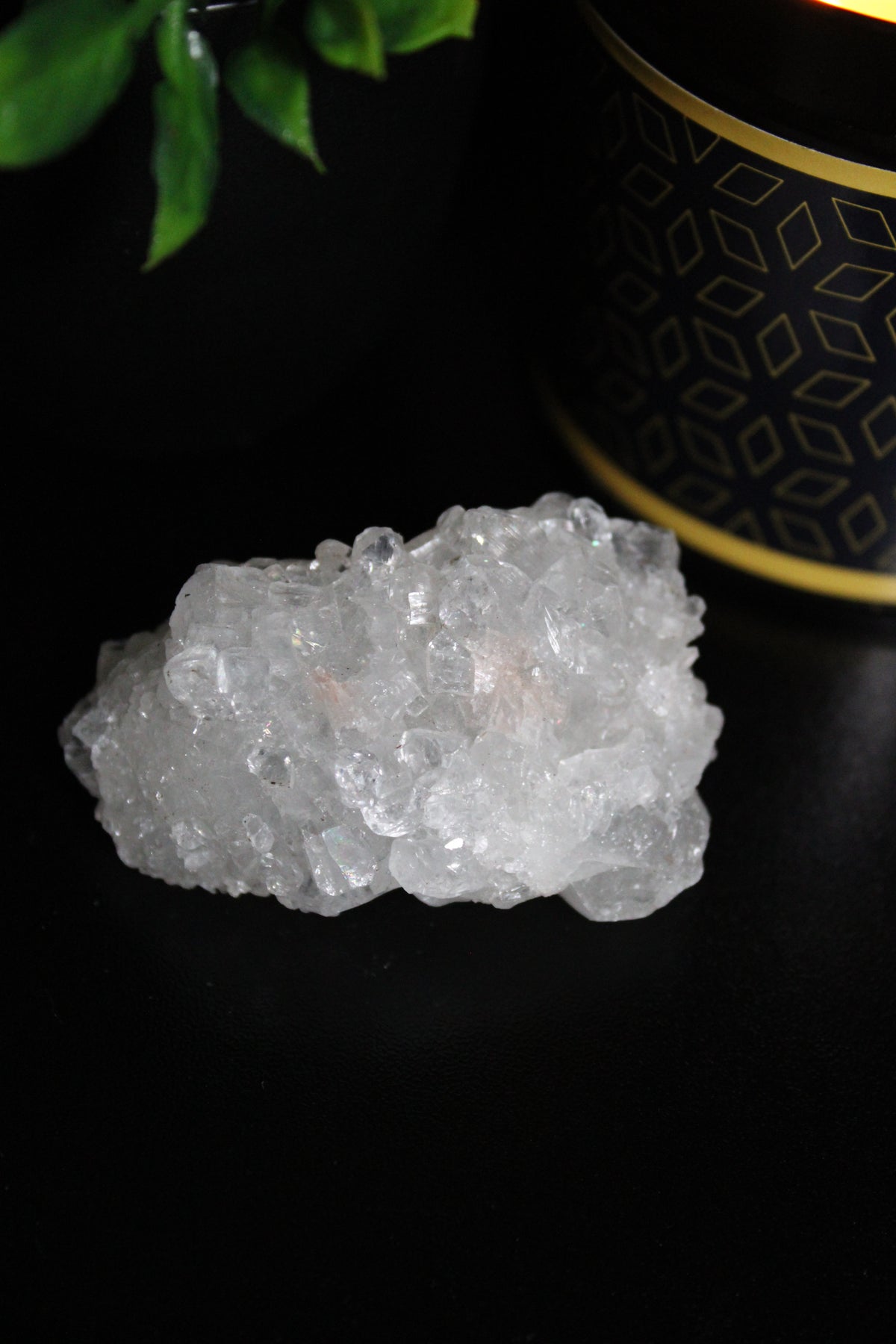 Clear Apophyllite Crystal Cluster — 2.8 Inches