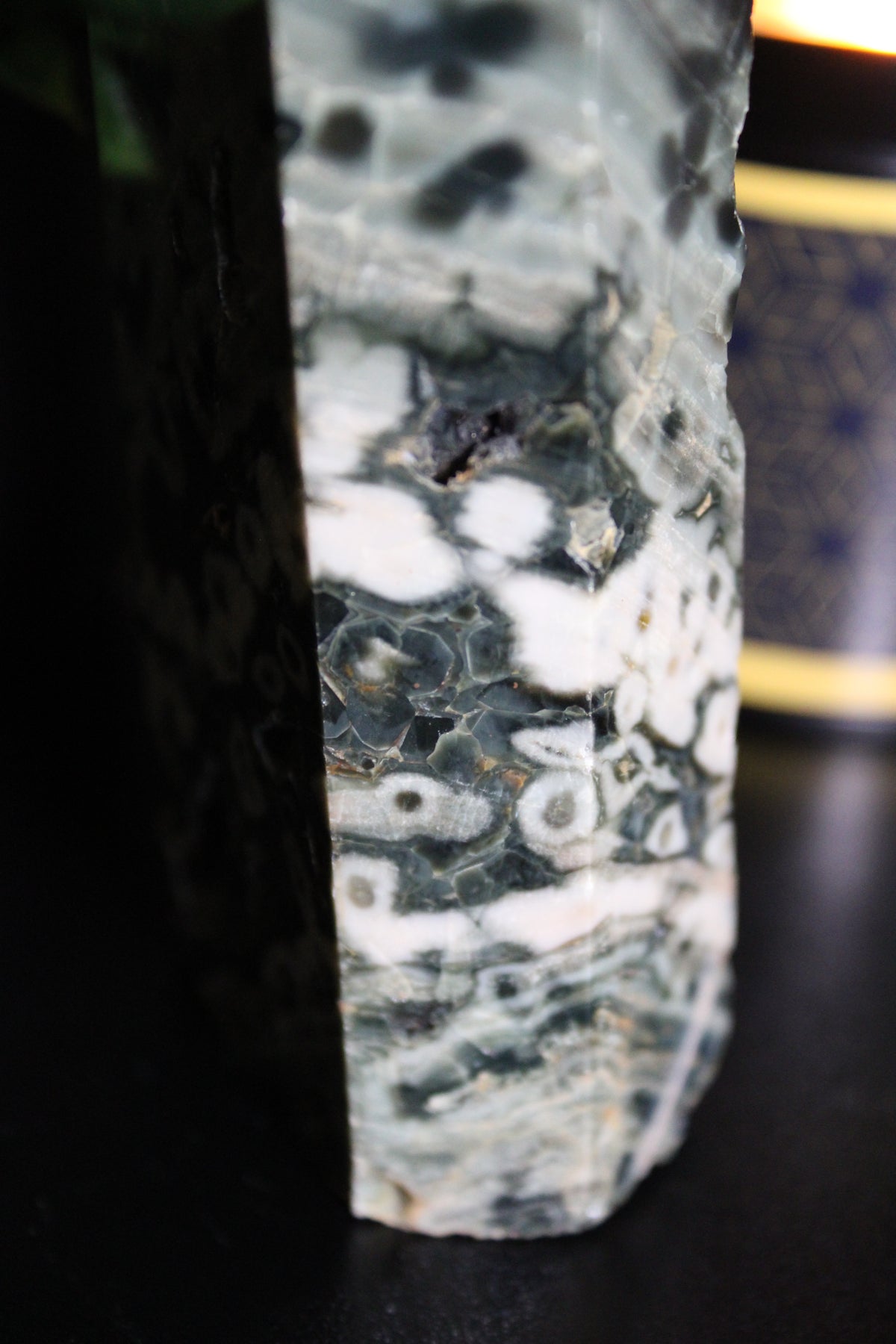 Ocean Jasper Crystal Tower — 5.3 Inches