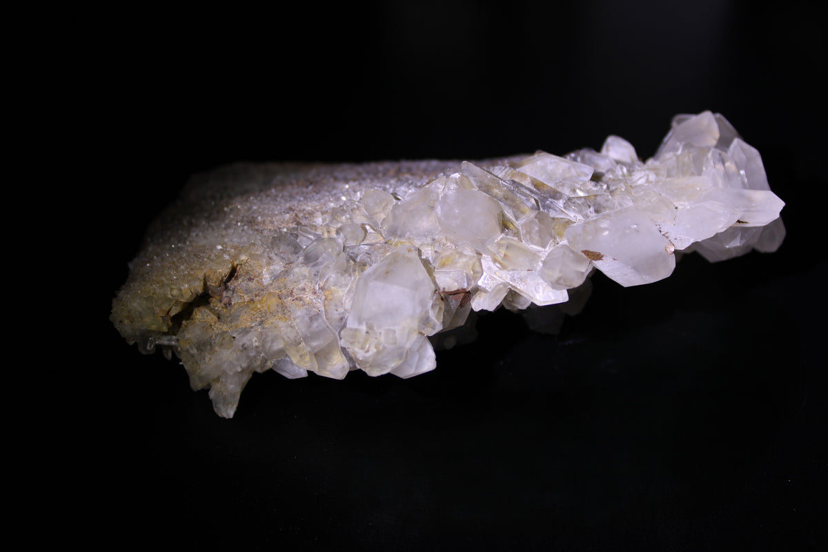 Natural Clear Quartz Cluster on Matrix