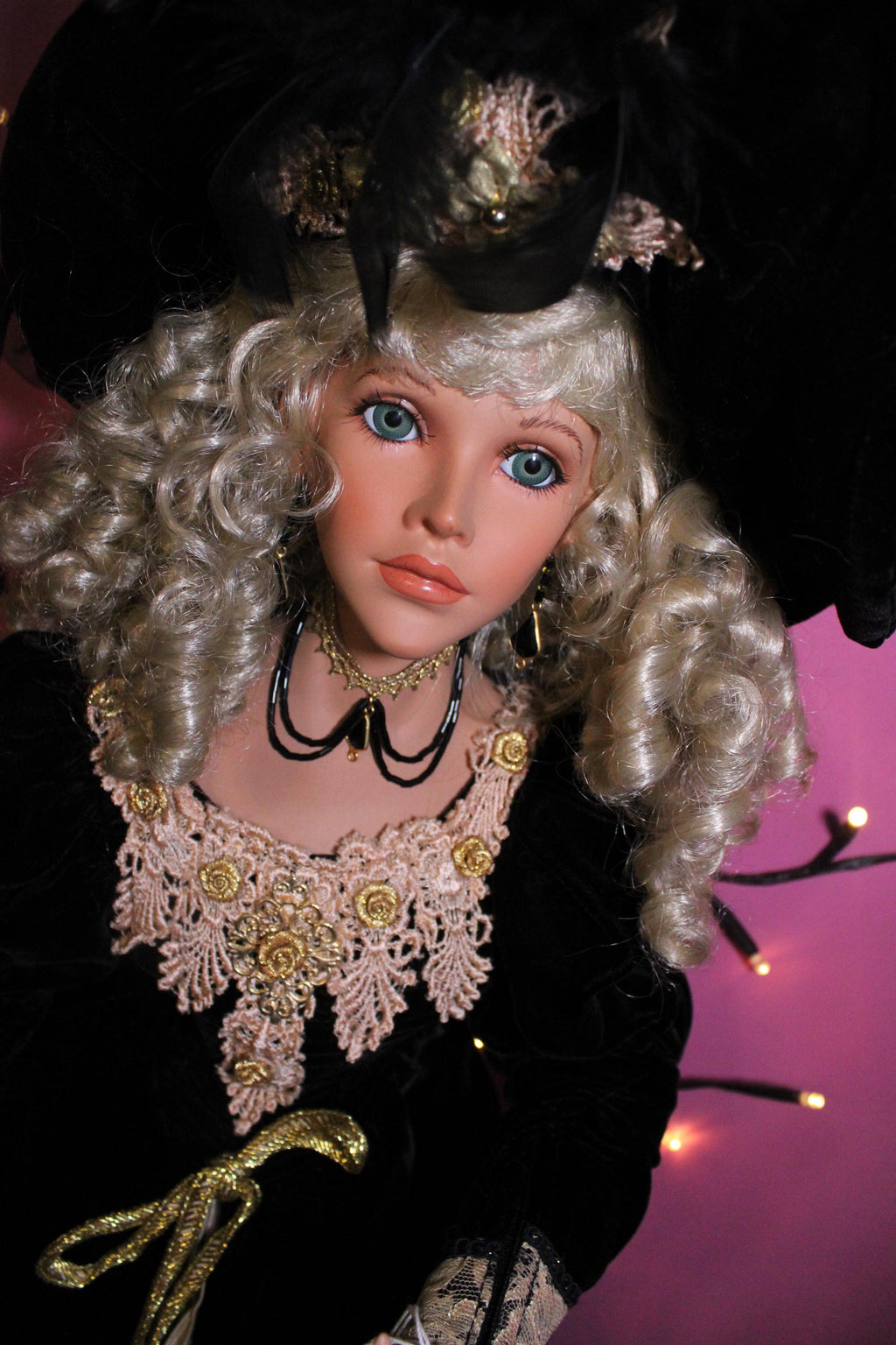 Haunted Doll Madam Mary Lou | 1860s Southern Madam | Civil War Era | Musk Perfume, Money Boundaries & Dark Feminine Authority - LunasINN