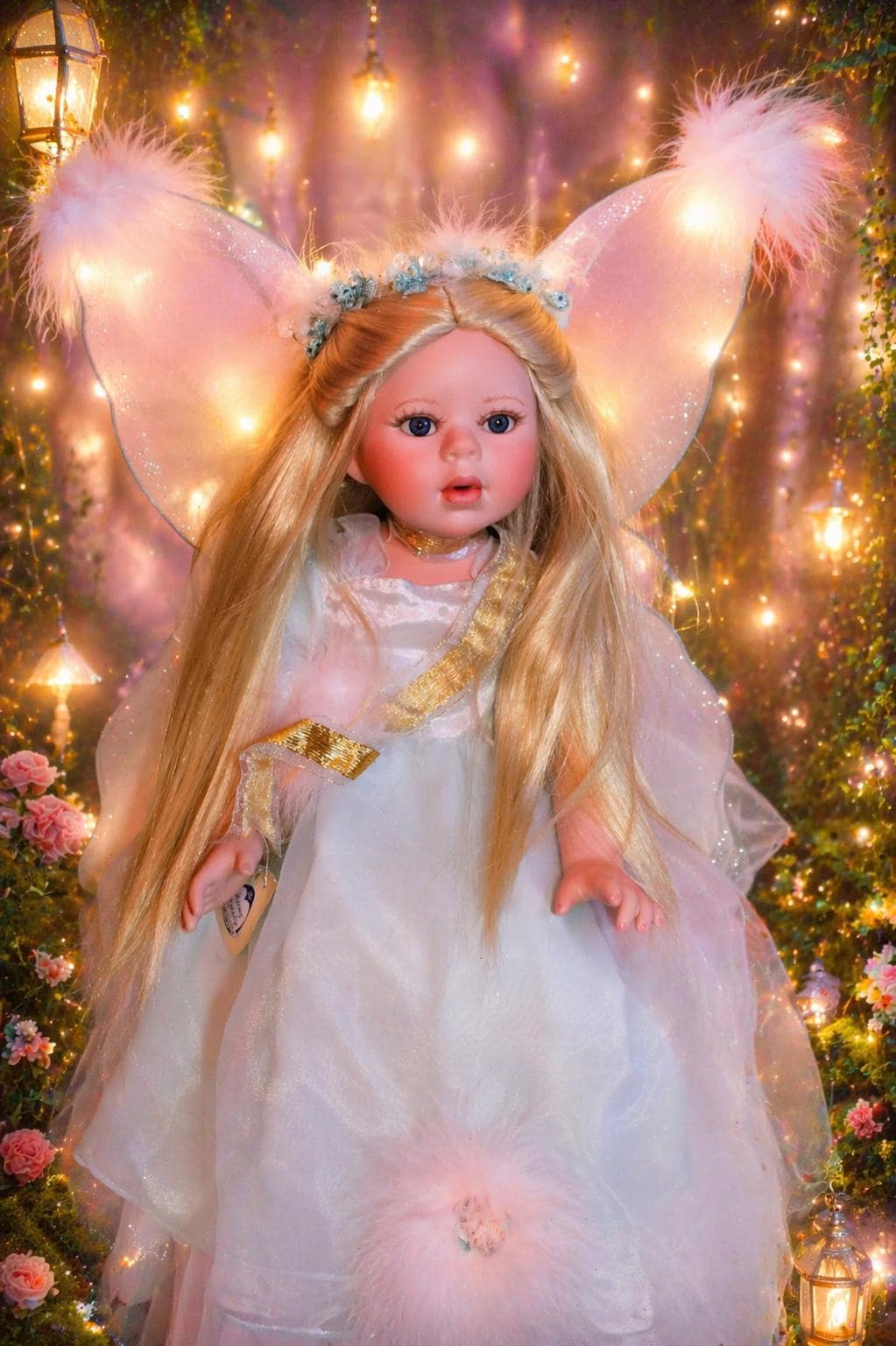 Ariella Light Fae Haunted Doll - Peaceful Energy, Guardian, Radiance, Healing, Balance - LunasINN