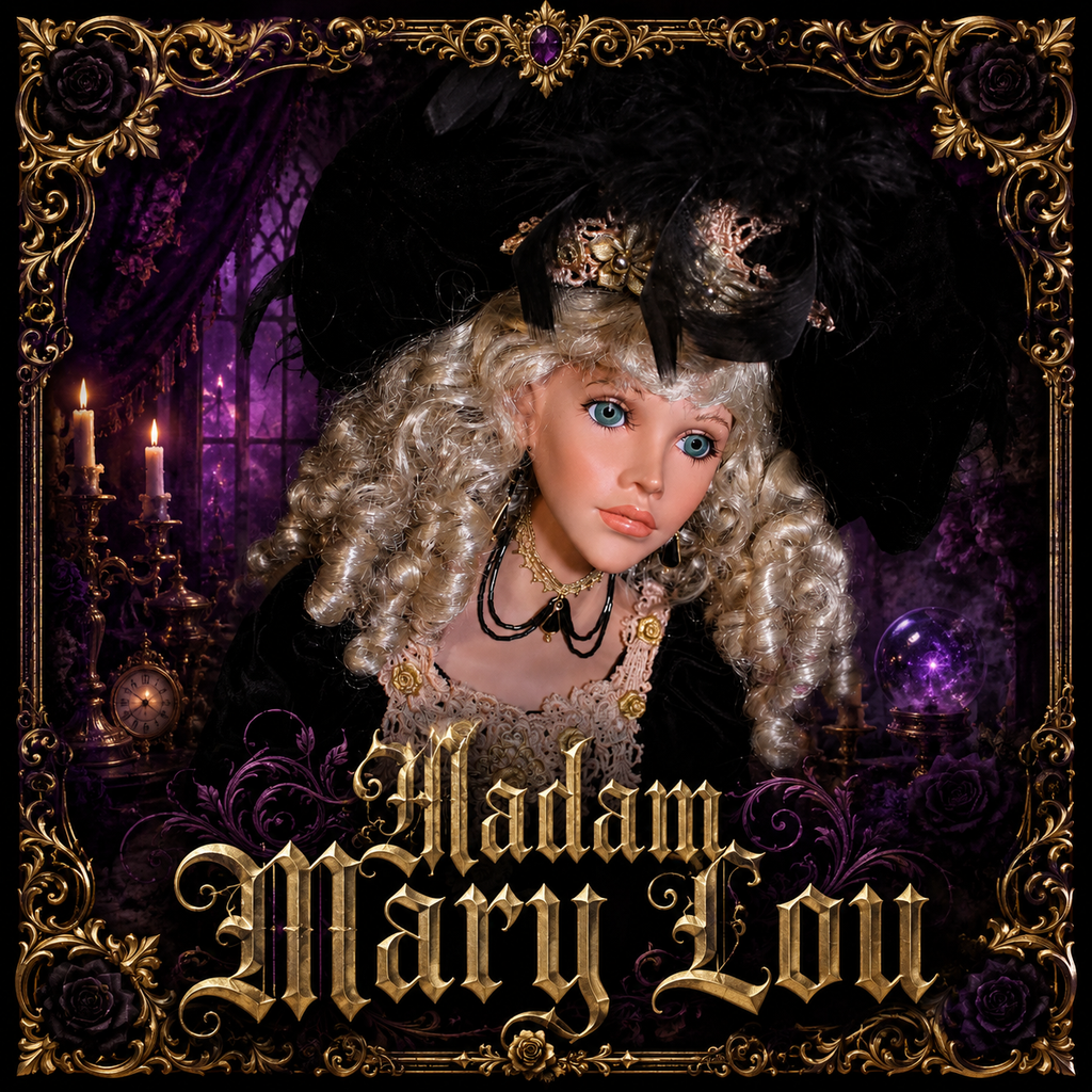 Haunted Doll Madam Mary Lou | 1860s Southern Madam | Civil War Era | Musk Perfume, Money Boundaries & Dark Feminine Authority - LunasINN