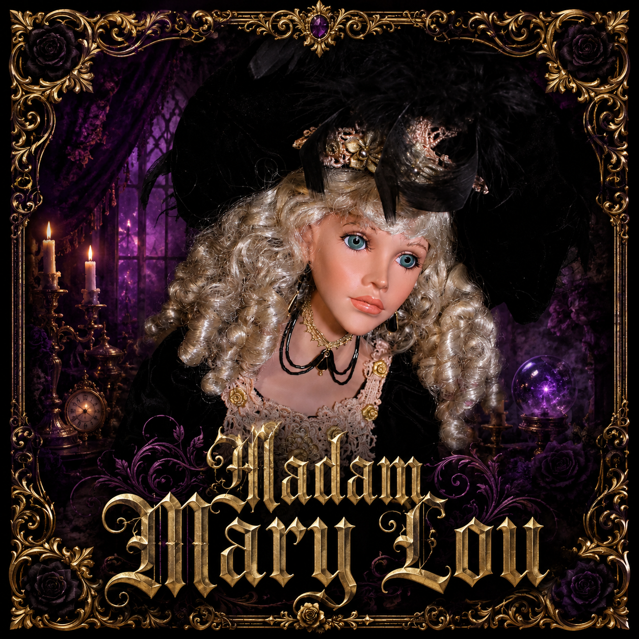 Haunted Doll Madam Mary Lou | 1860s Southern Madam | Civil War Era | Musk Perfume, Money Boundaries & Dark Feminine Authority - LunasINN