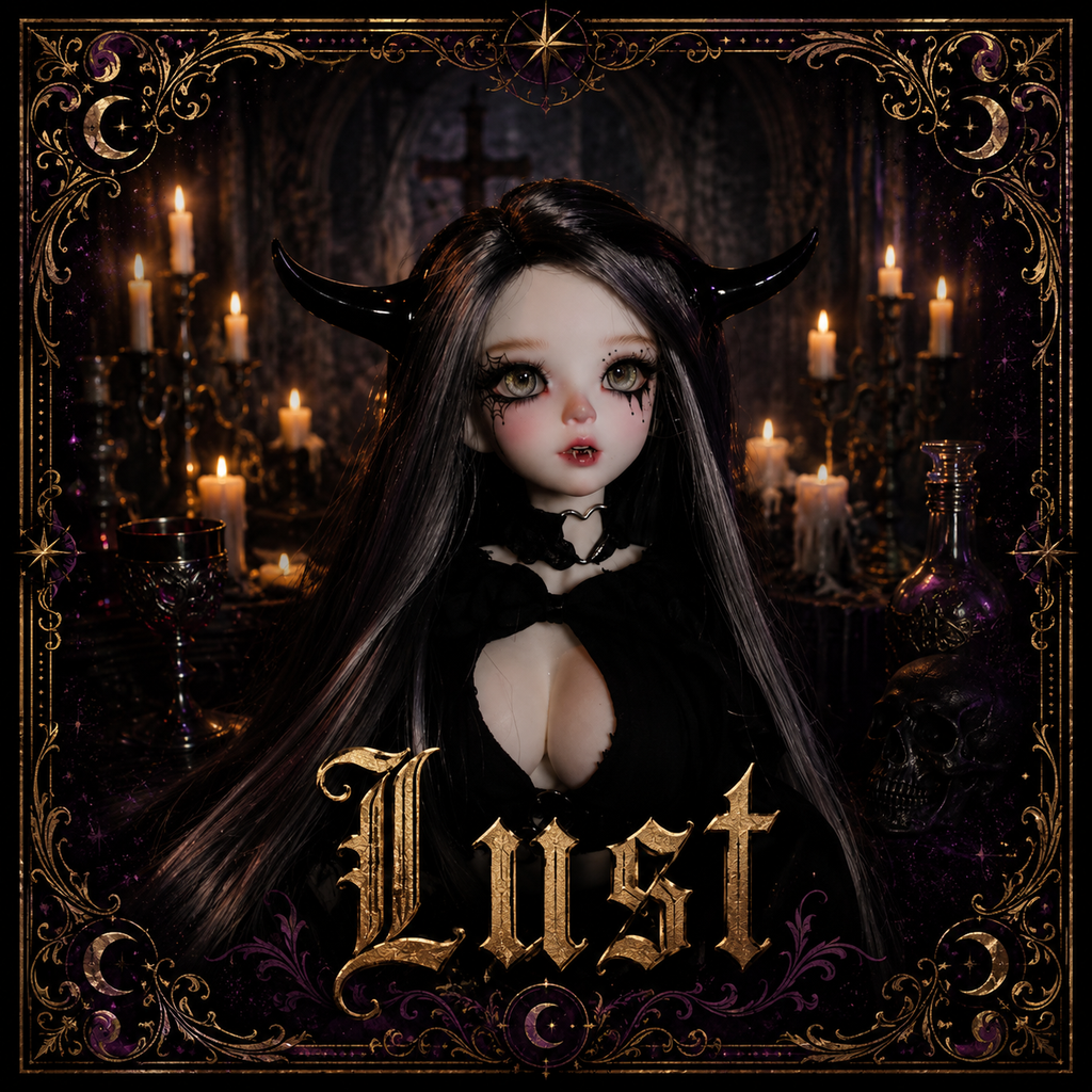 Lust Sensual Vampire Spirit Haunted Doll - Seduction, Love, Sex Magick, Empowerment, Divine Feminine Power, Kundalini Awakening - LunasINN