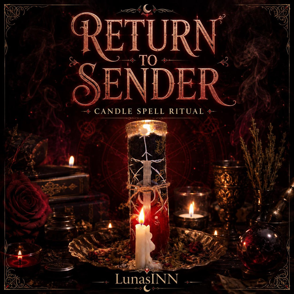 Return to Sender 7 day Ritual - Reversal • Cleansing • Evil Eye Removal • Returning Negative Energy Back to Its Source – LunasINN