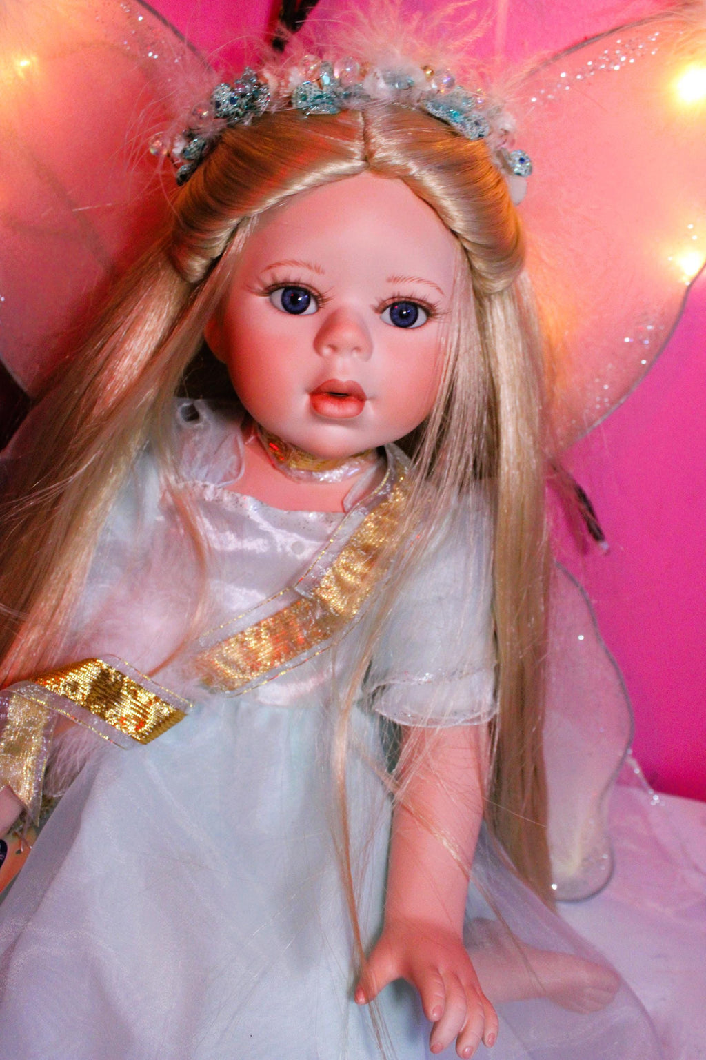 Ariella Light Fae Haunted Doll - Peaceful Energy, Guardian, Radiance, Healing, Balance - LunasINN