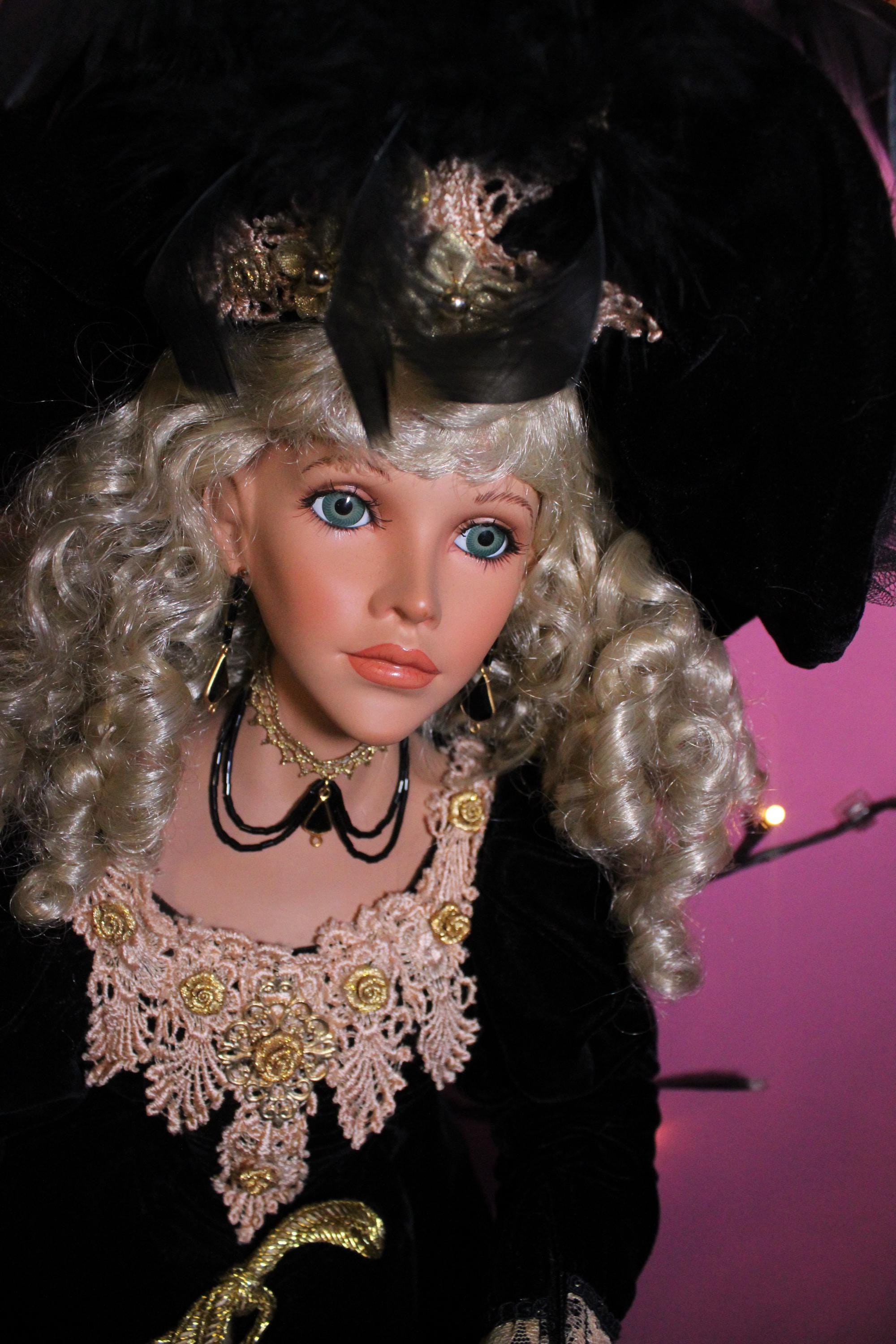 Haunted Doll Madam Mary Lou | 1860s Southern Madam | Civil War Era | Musk Perfume, Money Boundaries & Dark Feminine Authority - LunasINN