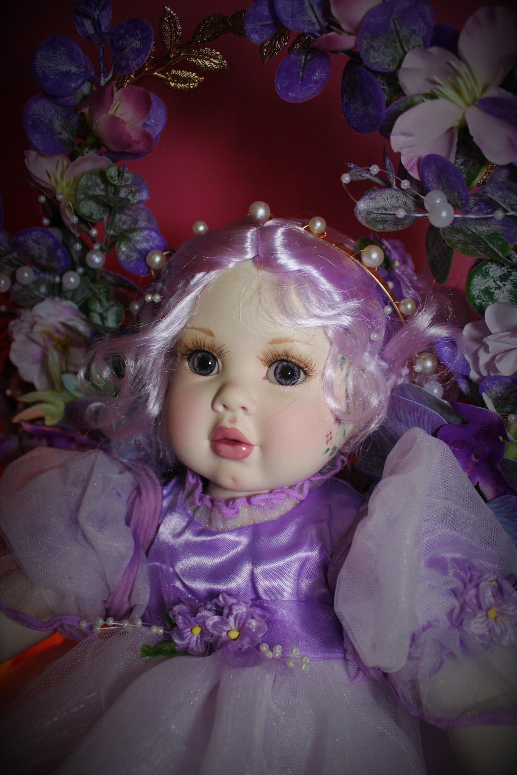 Wisp the magical Fae will-o-wisp Haunted Doll -  3rd eye opening, orbs of light, Night Sky Watcher - LunasINN