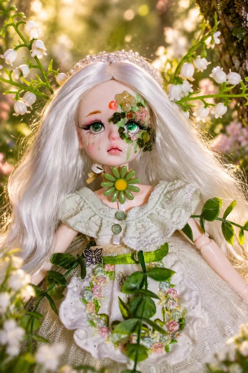 Haunted Doll - Fawn Forest Fae - Gentle, Earthy, Enchanting, Playful, Protective & Deeply Connected to Nature - LunasINN