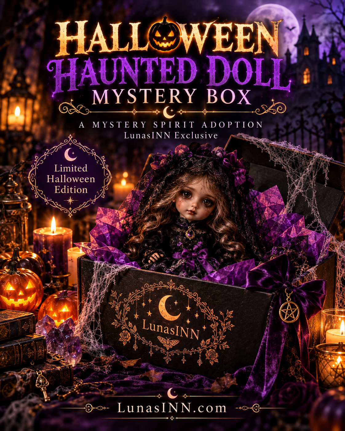 Haunted Doll Mystery Box